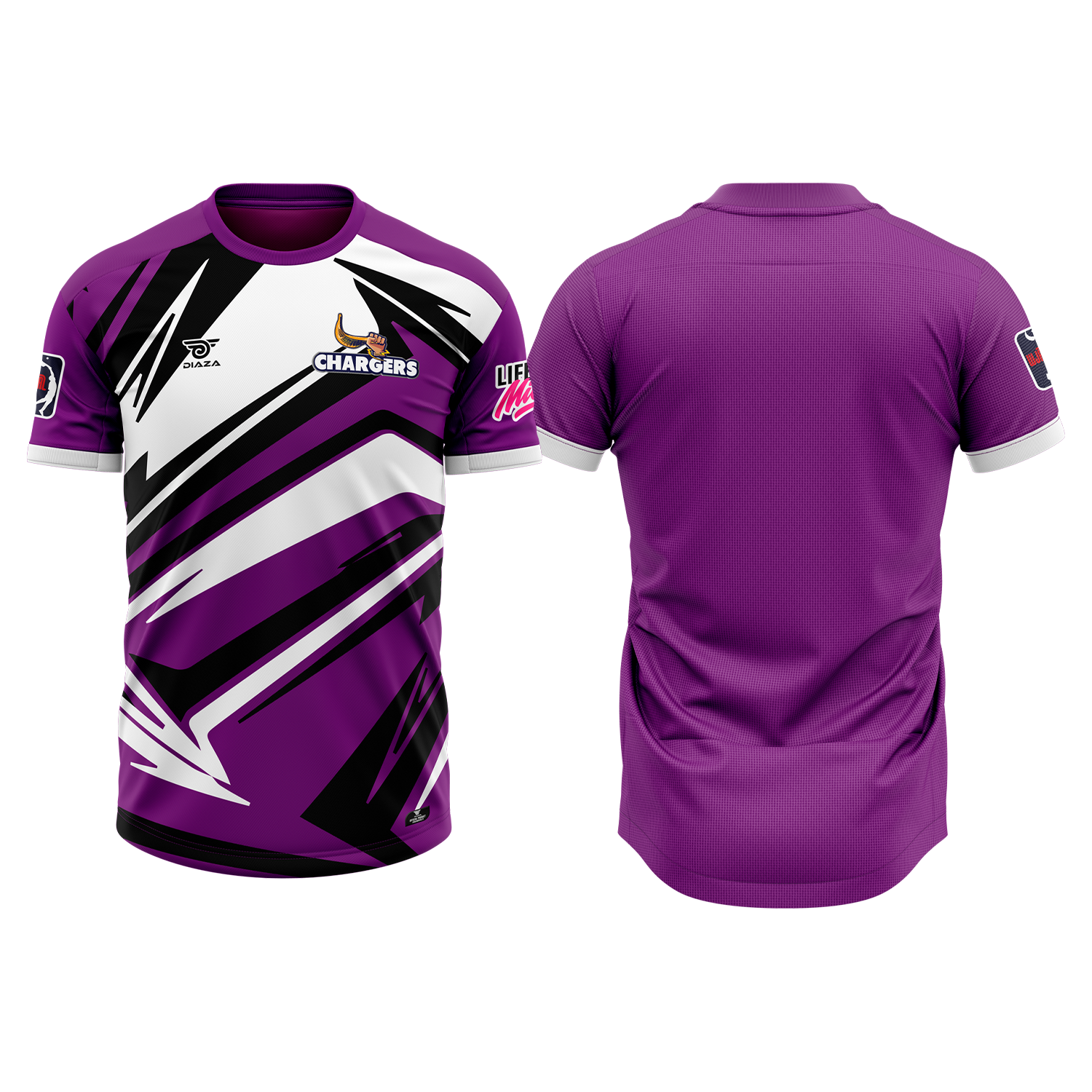 Jai Lai Chargers Home Jersey - Diaza Football 