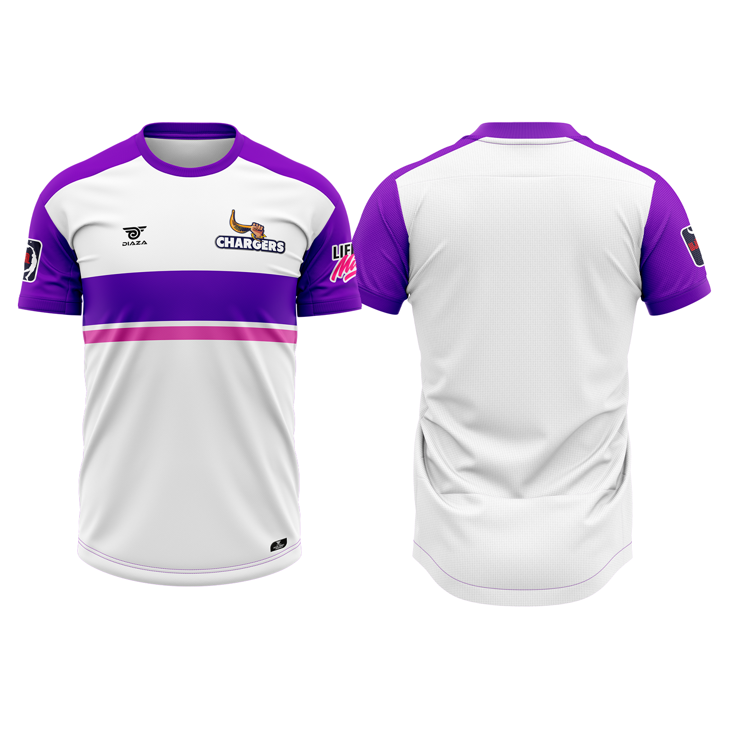 Jai Lai Chargers Away Jersey - Diaza Football 