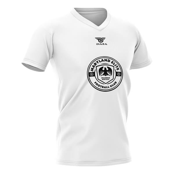 MD Elite Promo T-Shirt White - Diaza Football 