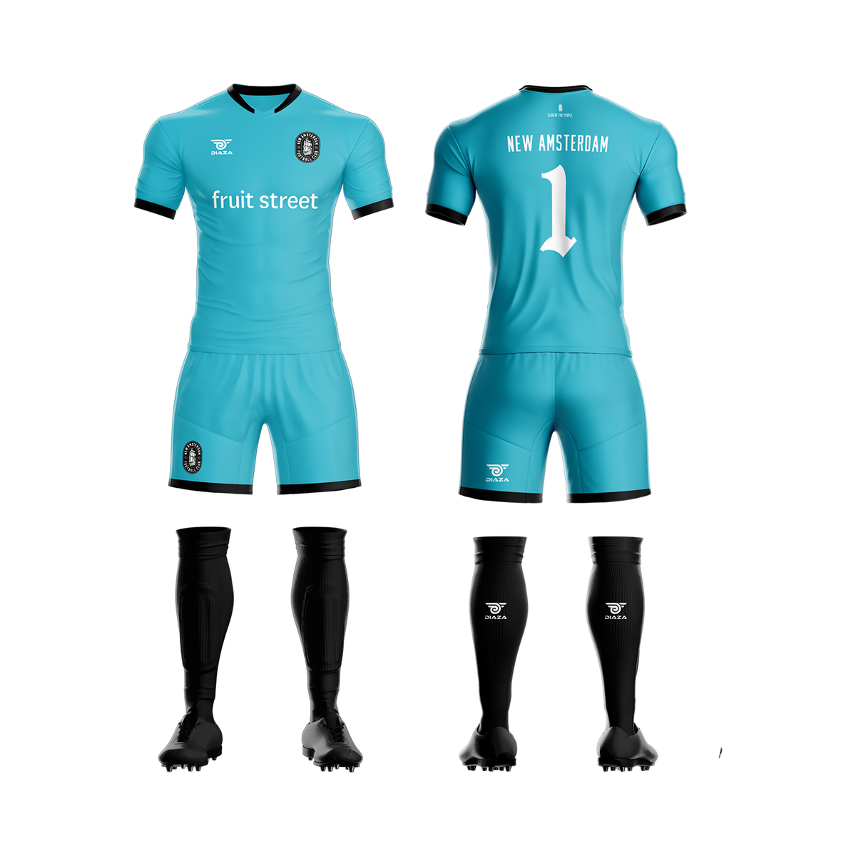 New Amsterdam GK Away Kit | Diaza Football