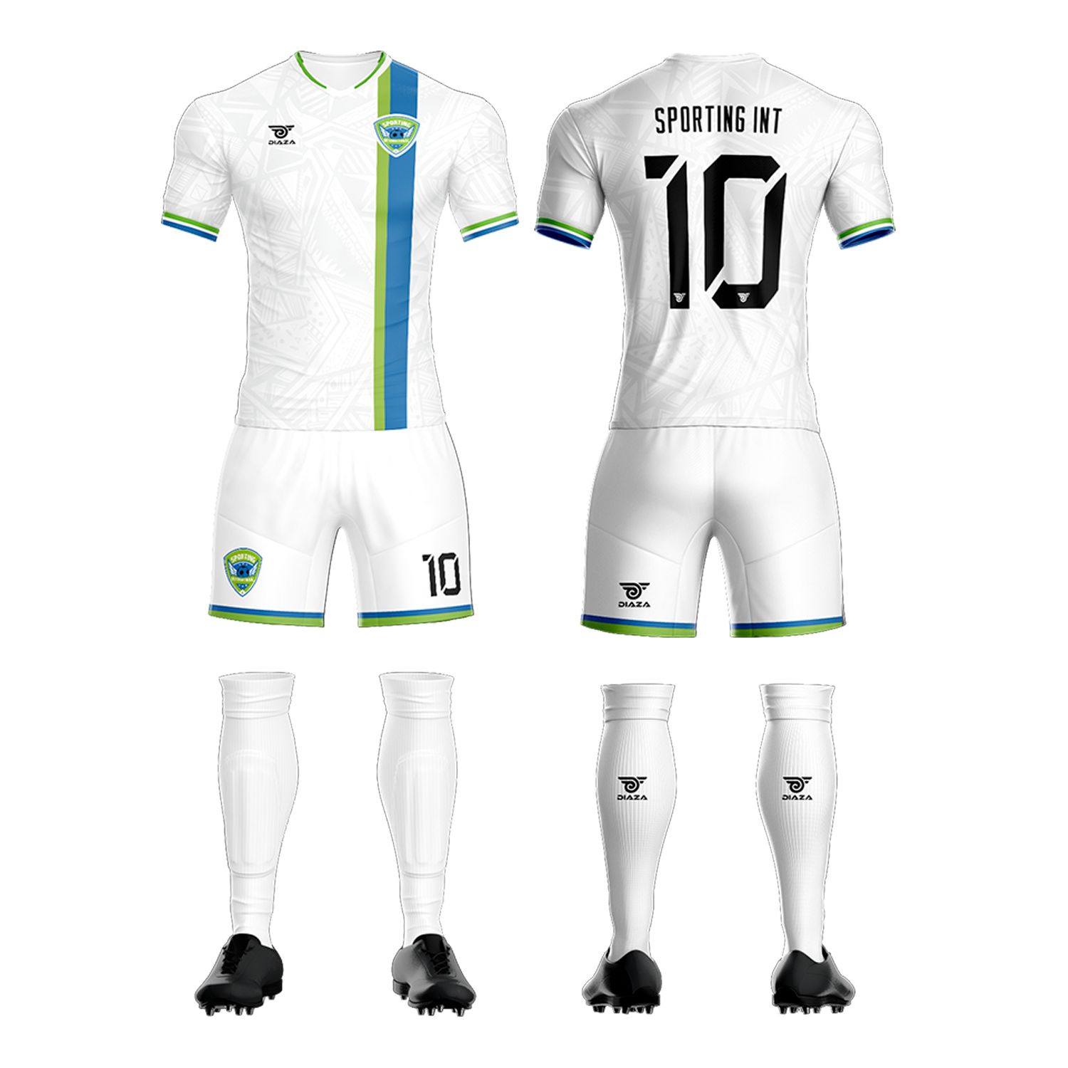 Sporting International Home Kit - Diaza Football 