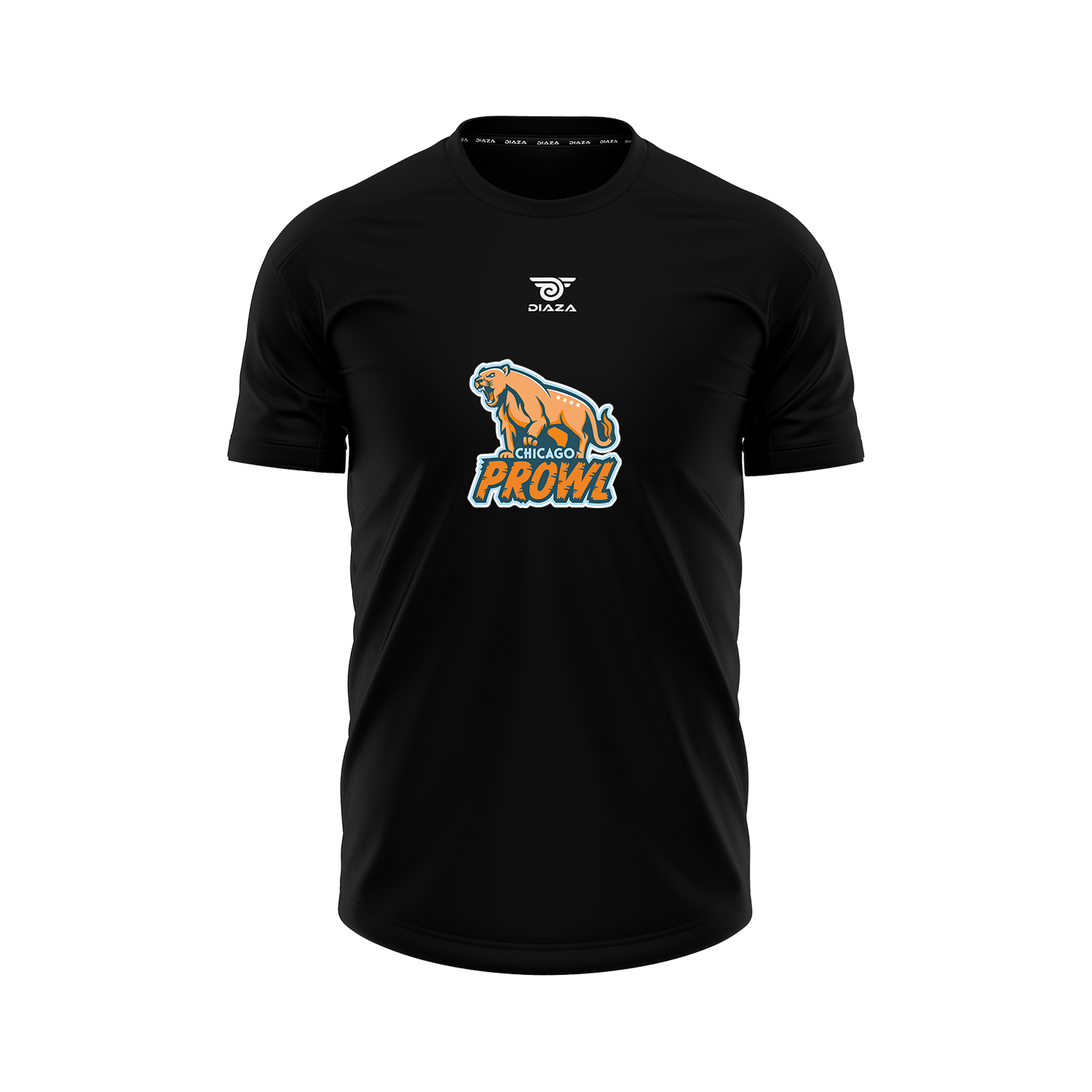 Chicago Prowl FAN T-SHIRT (BLACK) - Diaza Football 