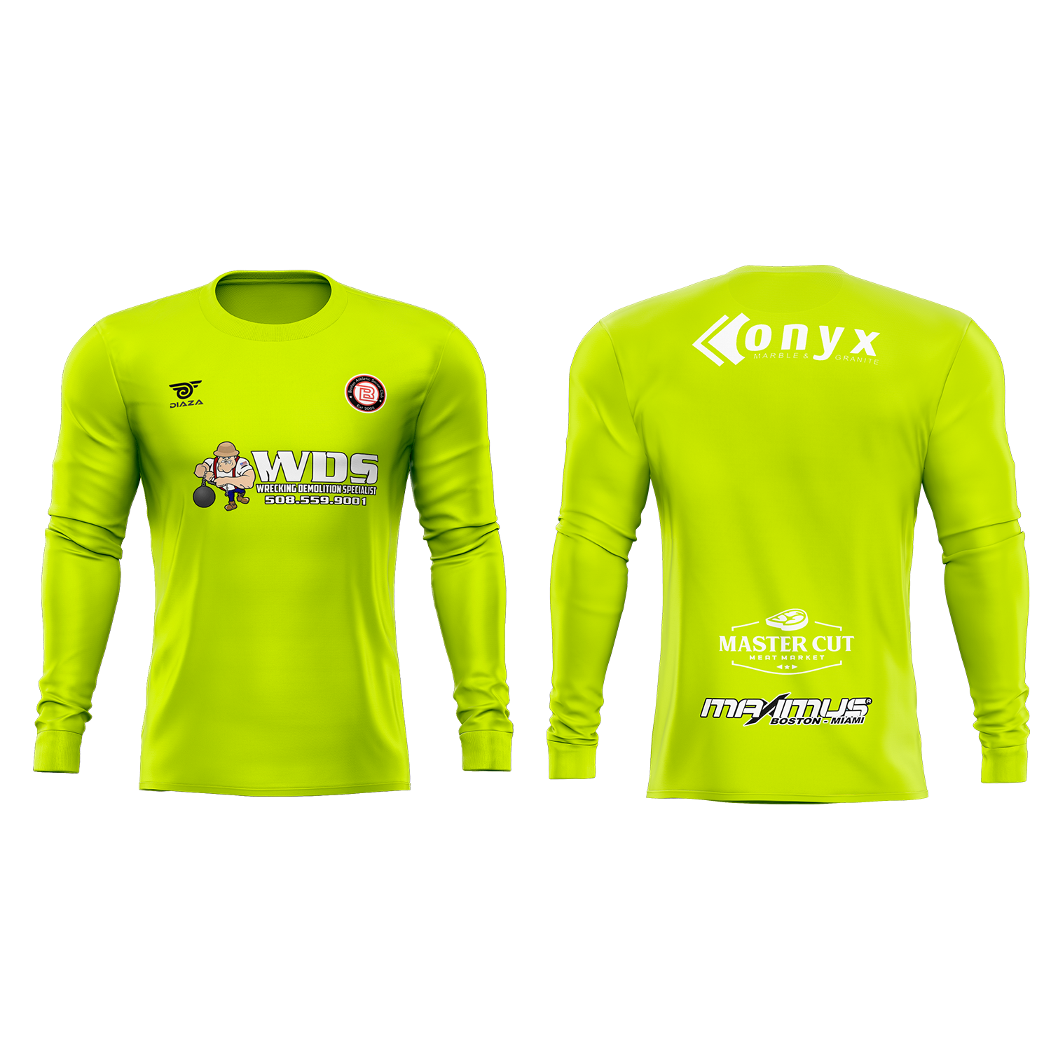 Boston Athletic Soccer GK Green Jersey