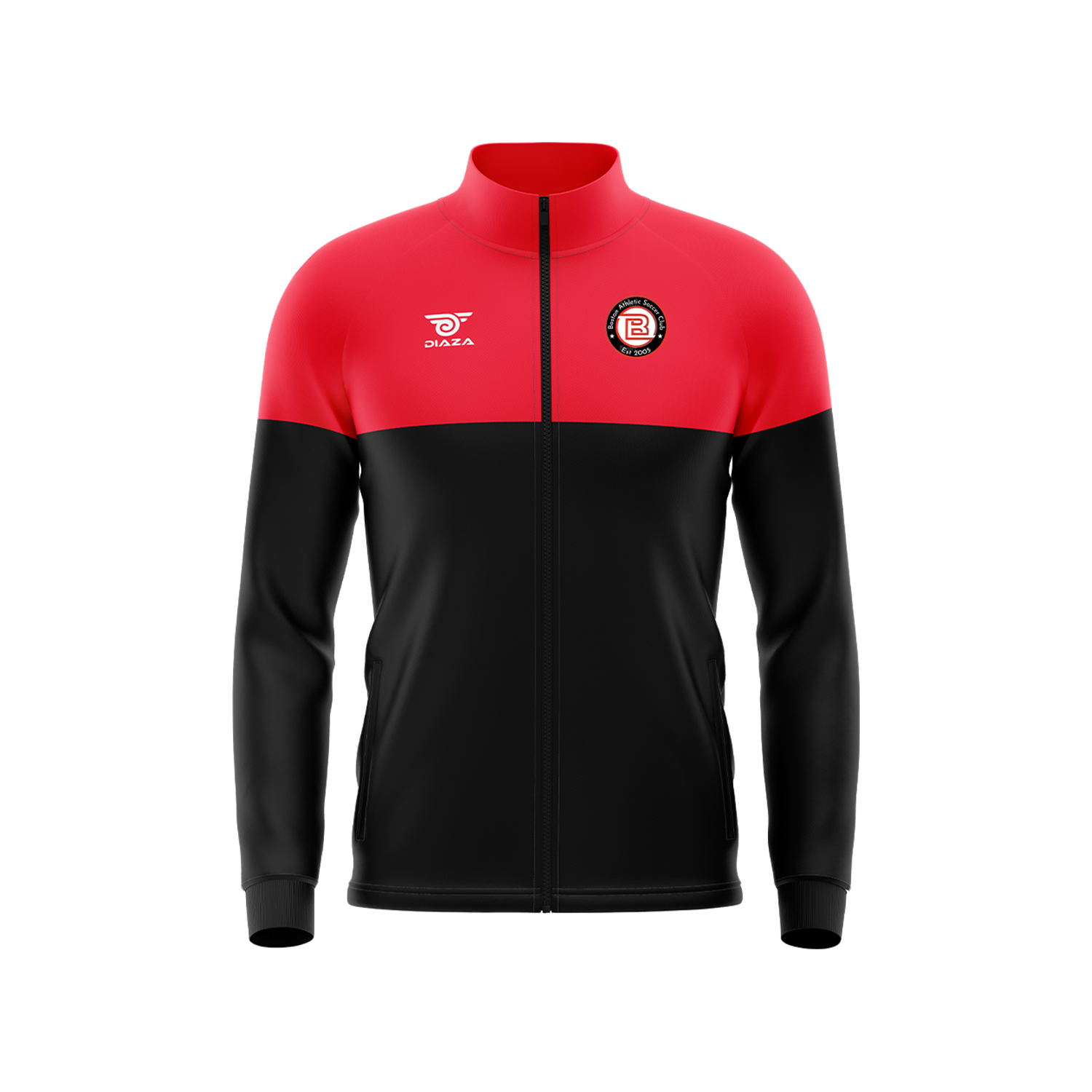 Boston Athletic Soccer Tracksuit Top - Diaza Football 