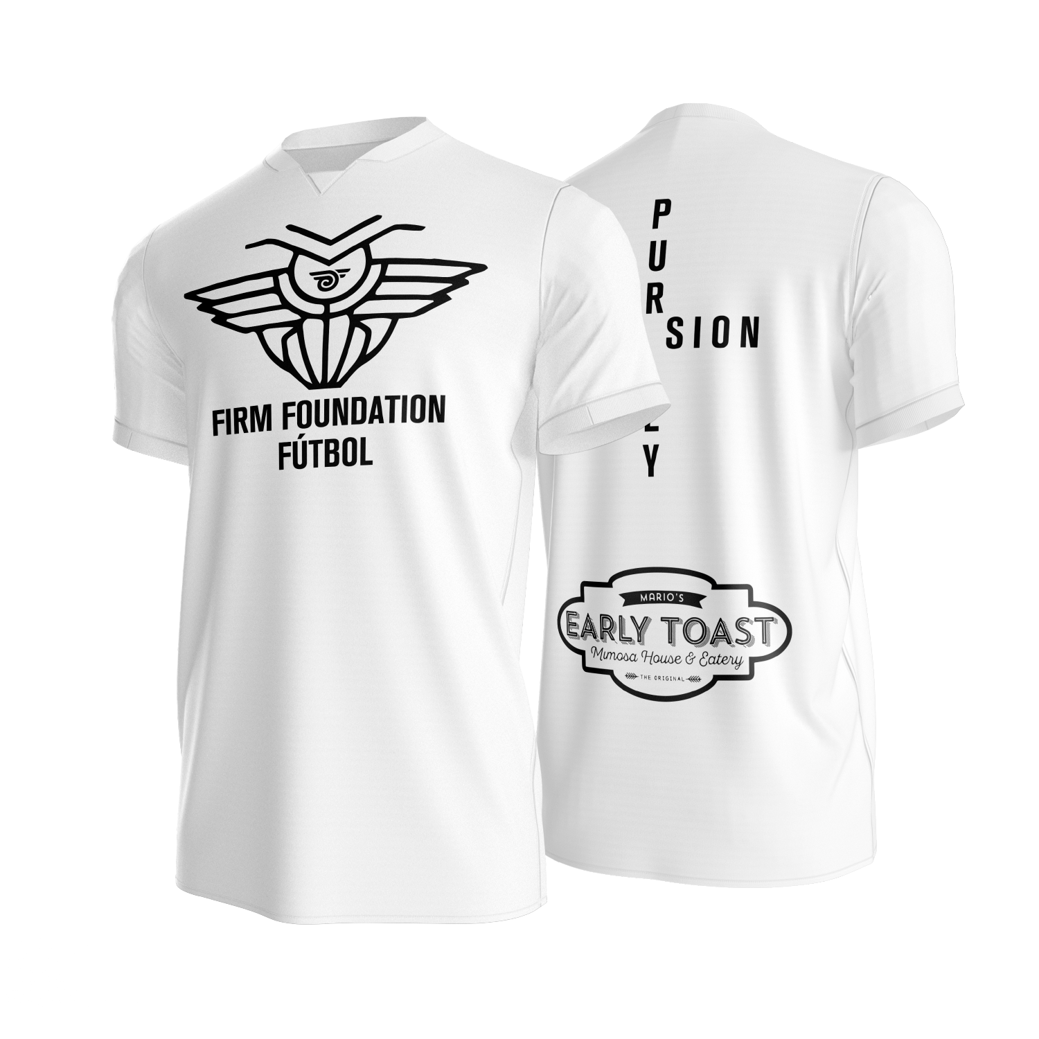 Firm Foundation Dipro Shirt White