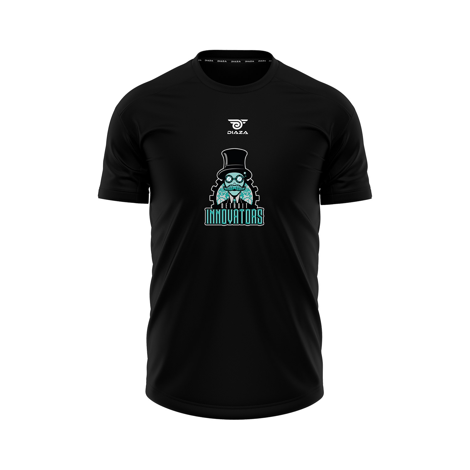 Detroit Innovators FAN T-SHIRT (BLACK) - Diaza Football 