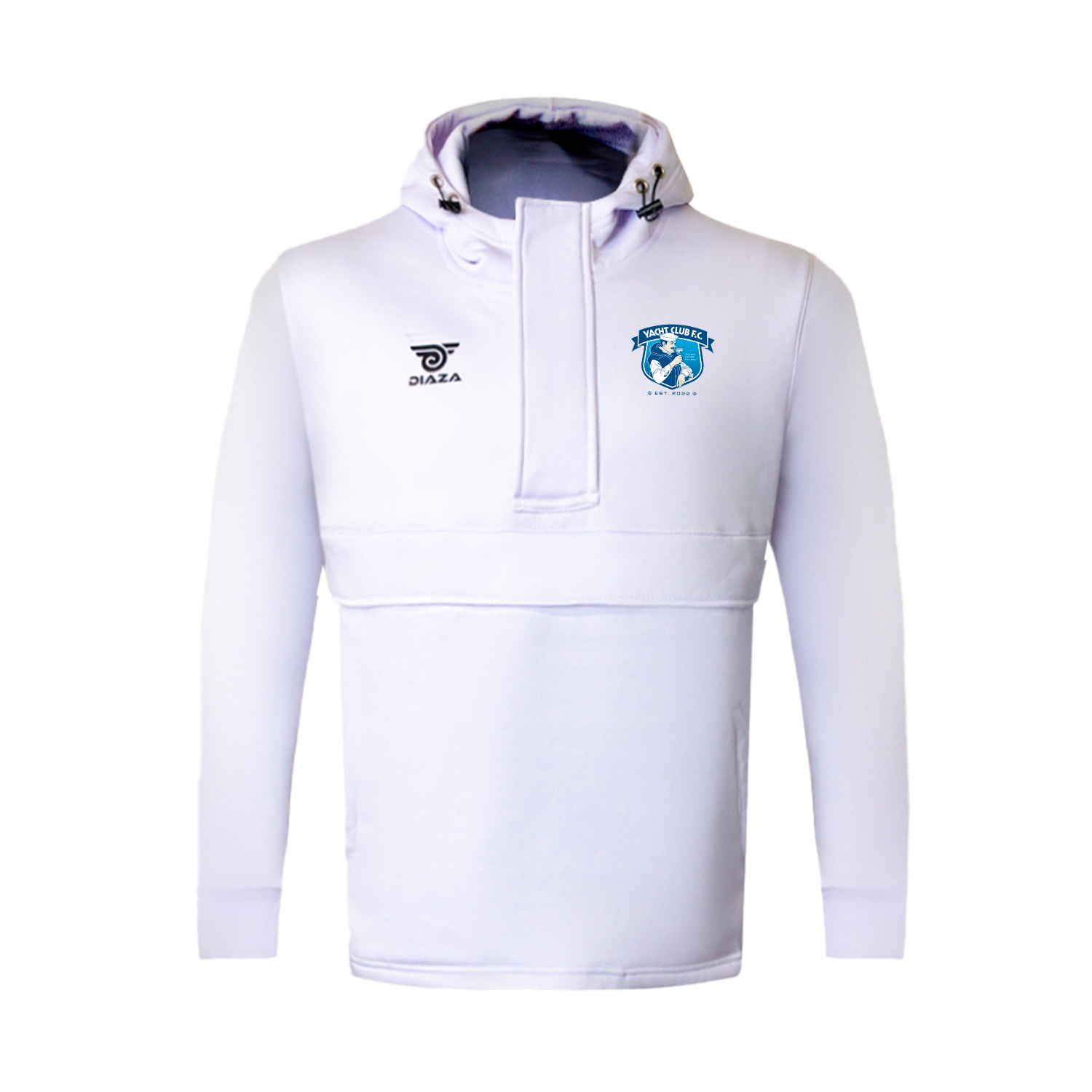 Yacht Club FC EL Blanco Hoodie