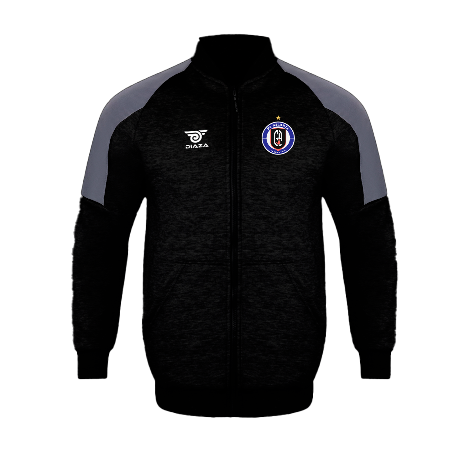 FC Atlanta Vintage Jacket Black - Diaza Football 