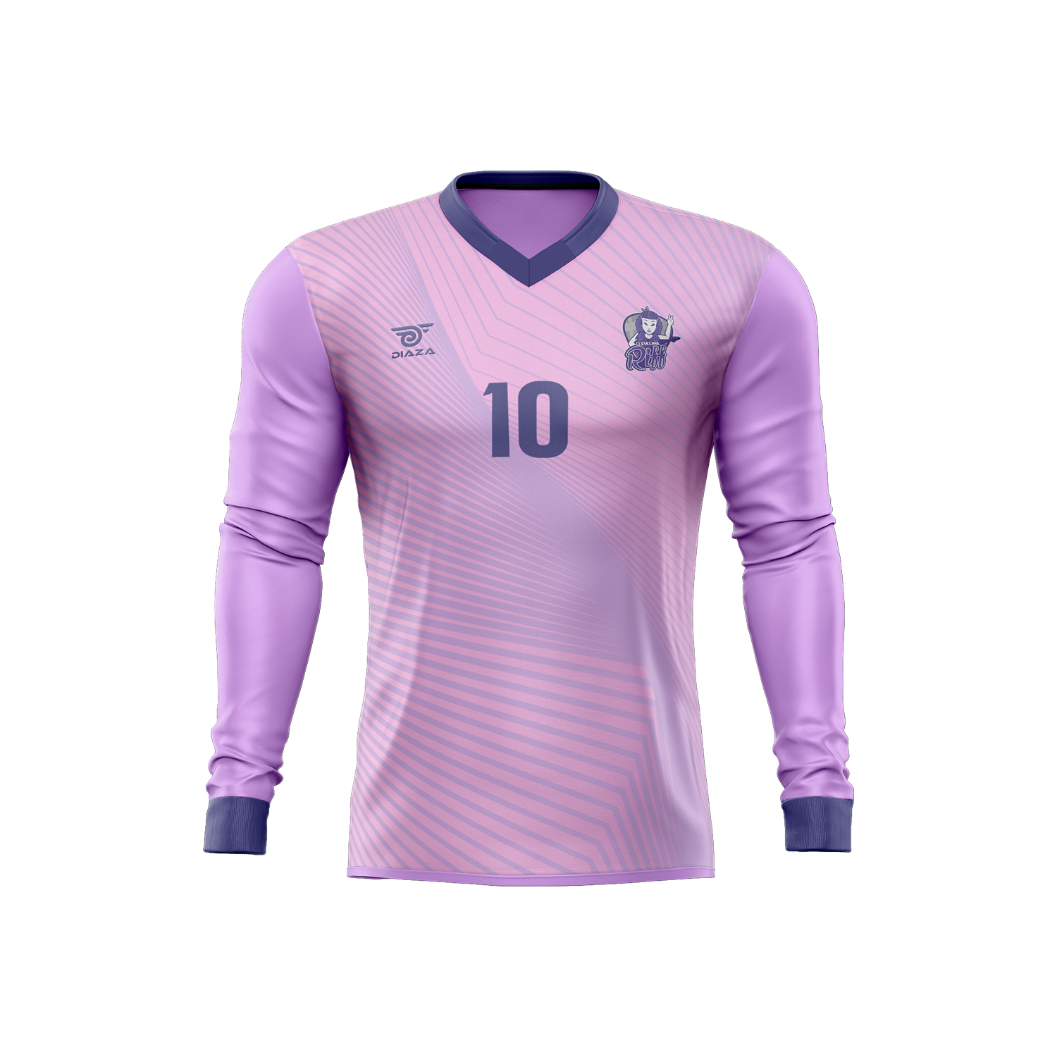 Cleveland Riff Away Long Sleeve Jersey - Diaza Football 
