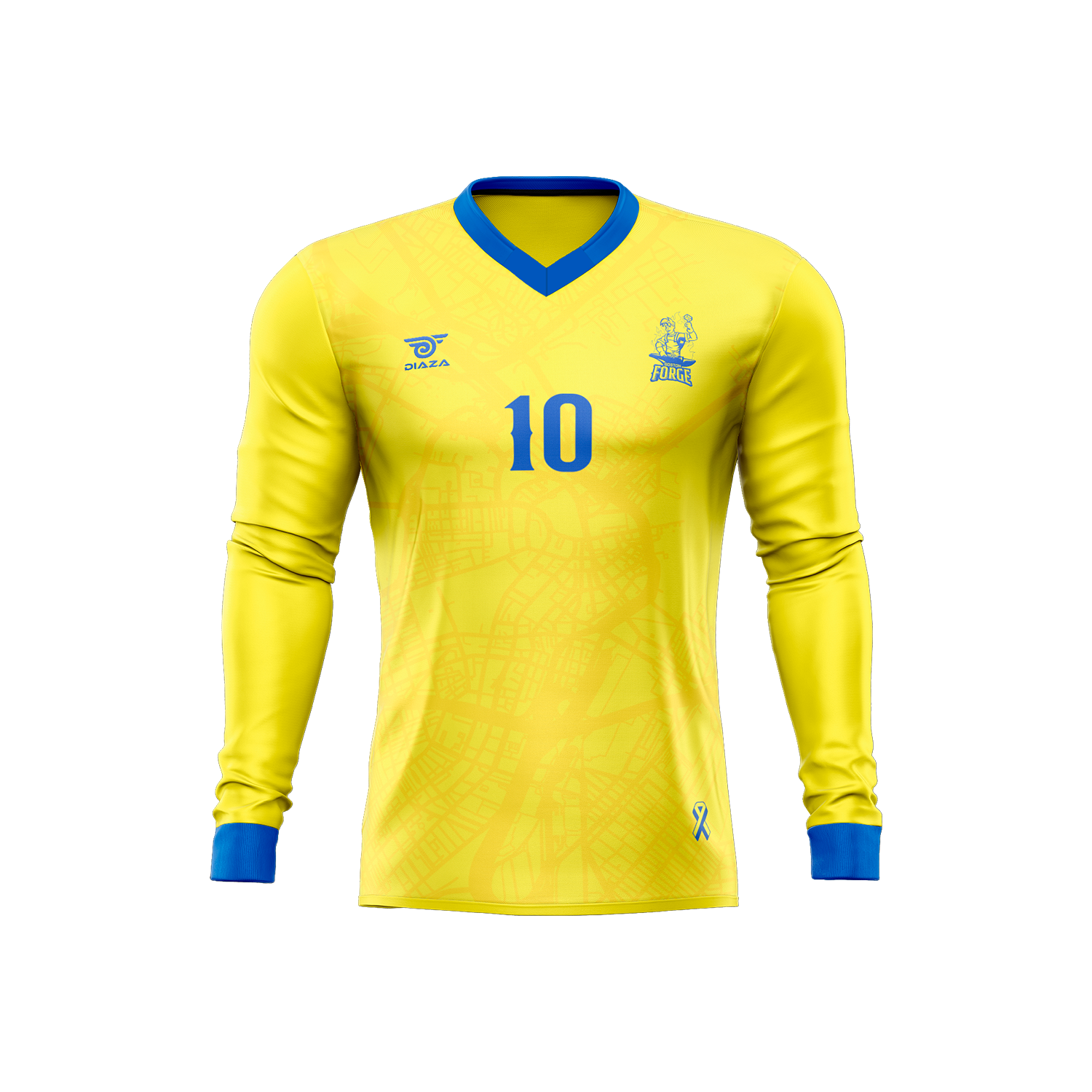 Boston Forge Away Long Sleeve Jersey - Diaza Football 
