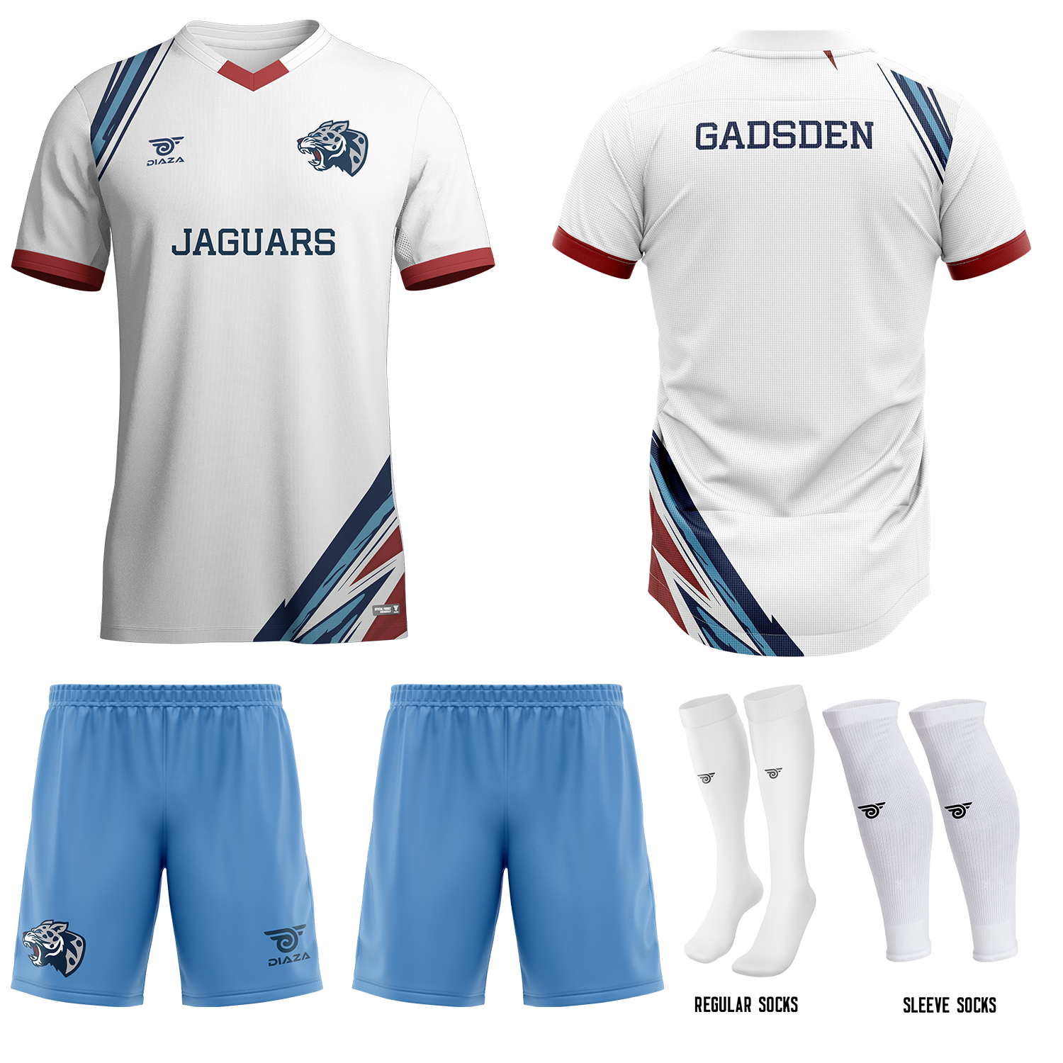 Gadsden HS Home Kit - Diaza Football 