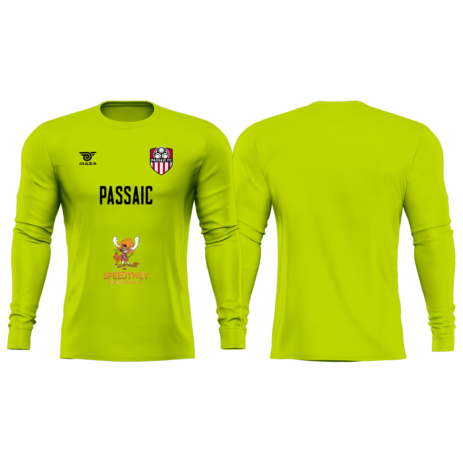 Passaic FC GK Speedwey Long Sleeve Jersey - Diaza Football 