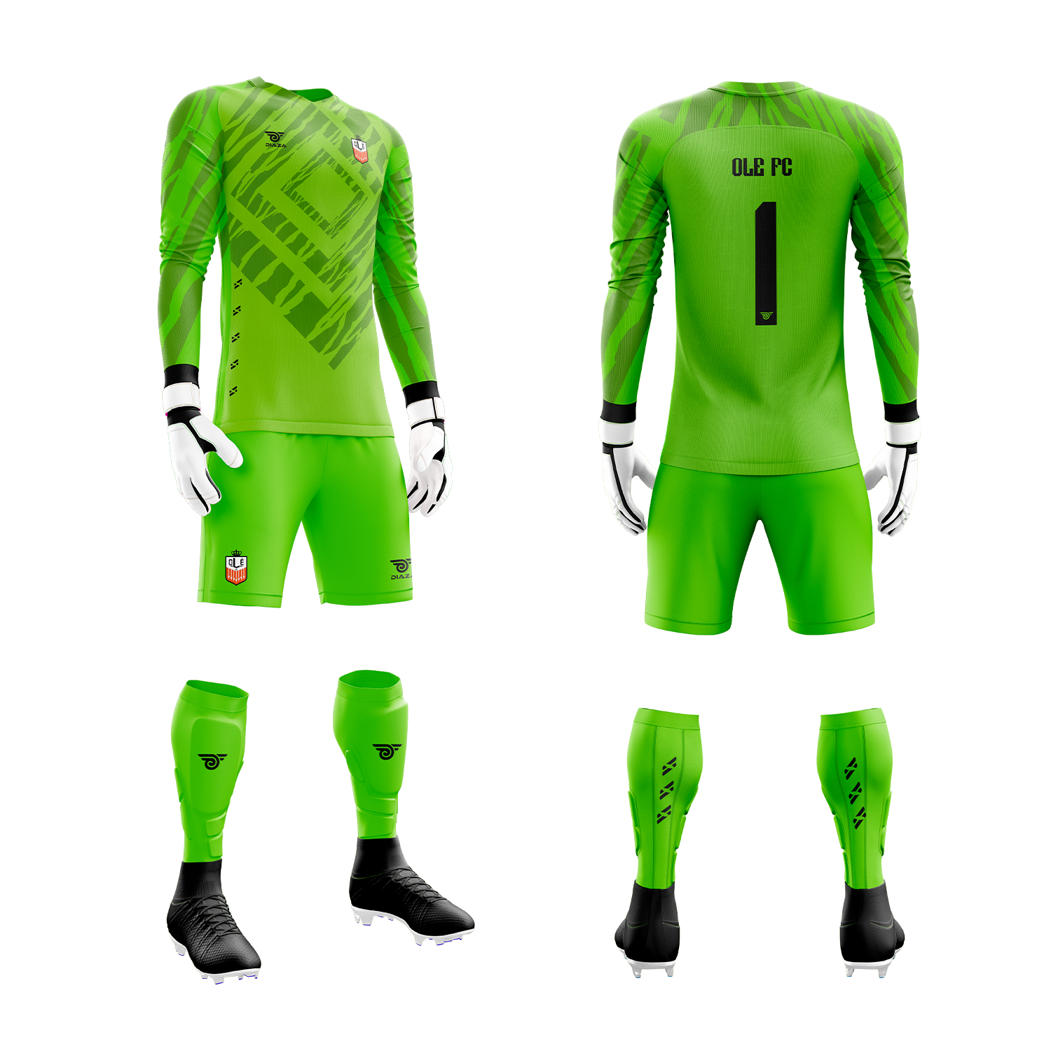 OLE FC GK Away Kit - Diaza Football 