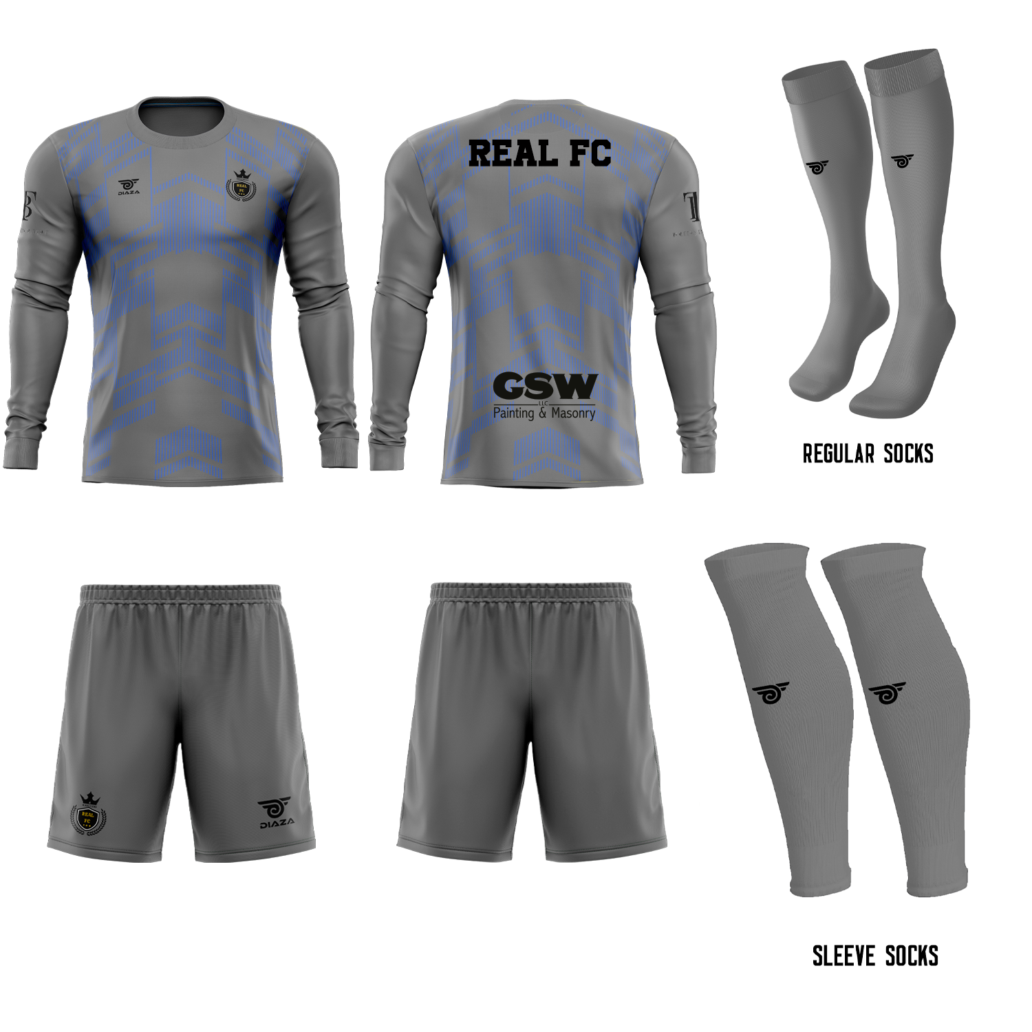 Real FC GK Away Kit - Diaza Football 