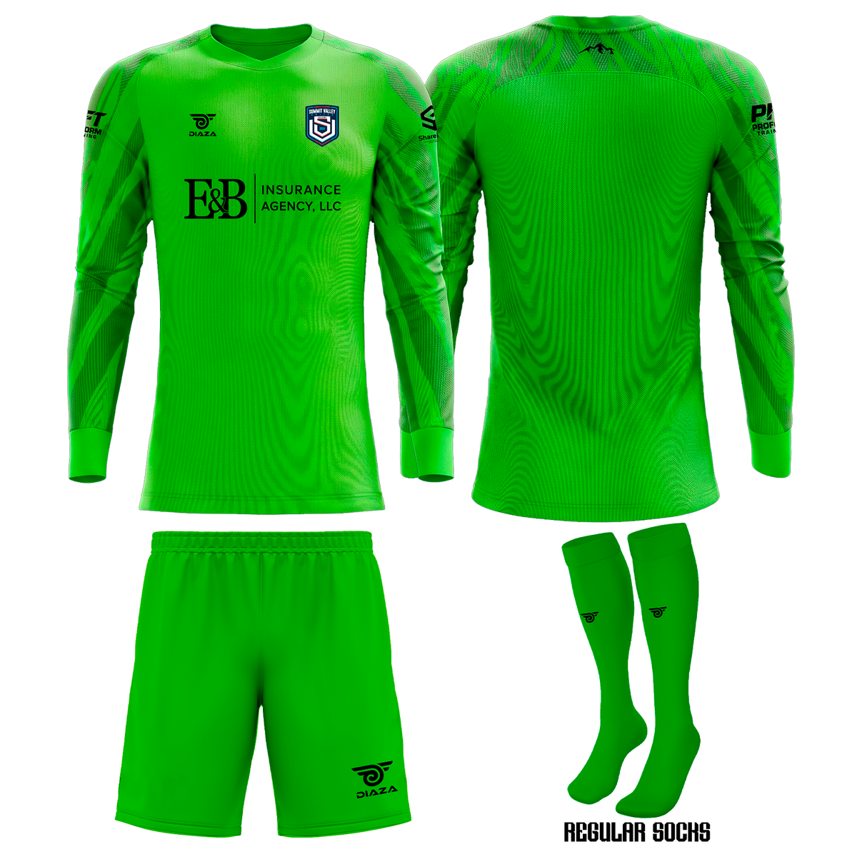 Summit Valley Goal Keeper Jersey Green