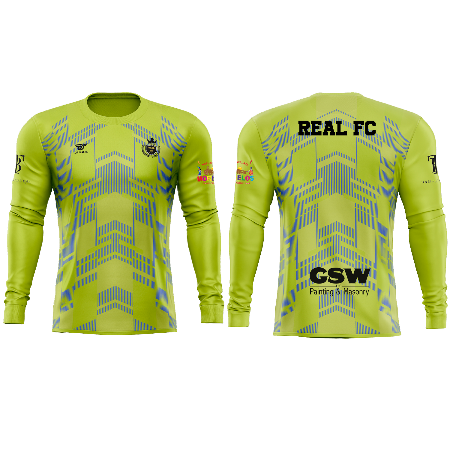 Real FC GK Home Kit - Diaza Football 