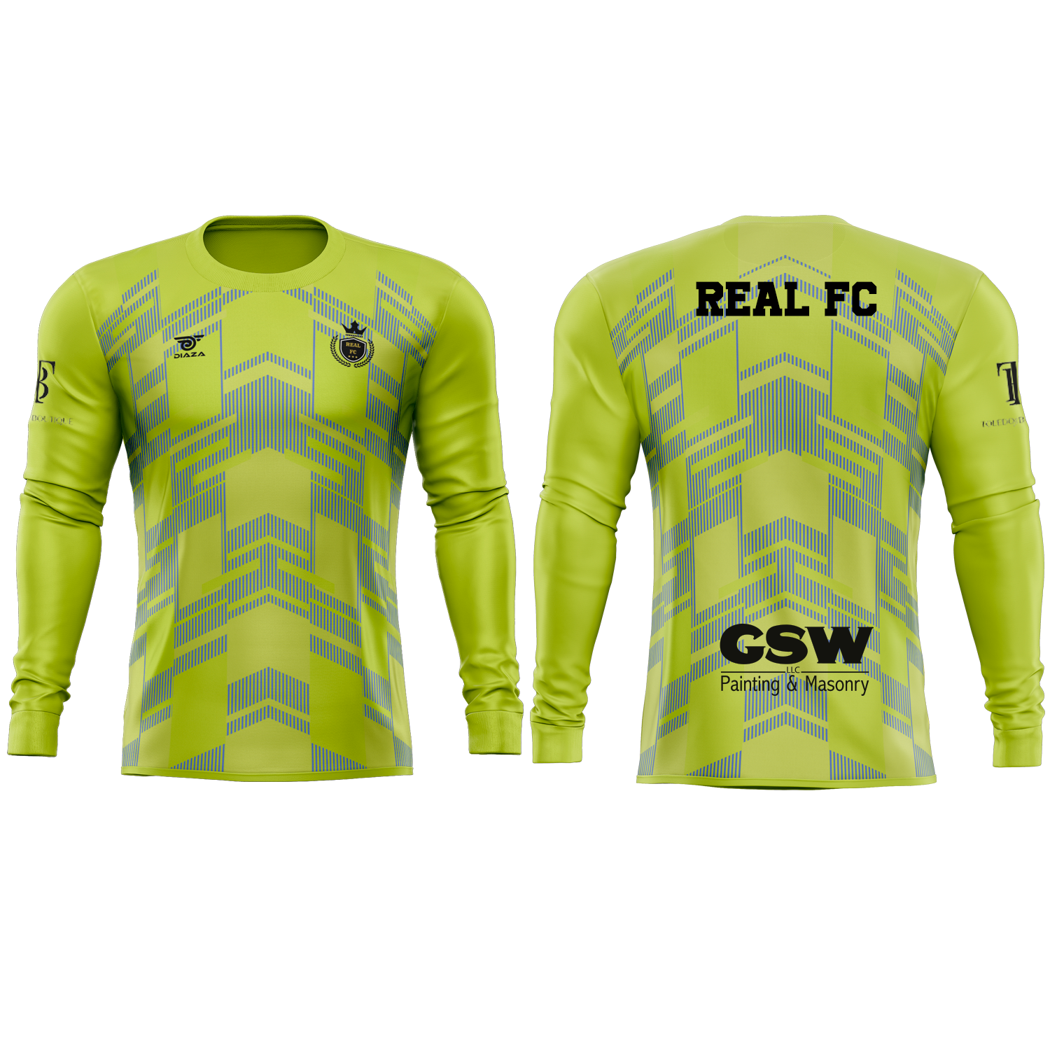 Real FC GK Home Kit - Diaza Football 