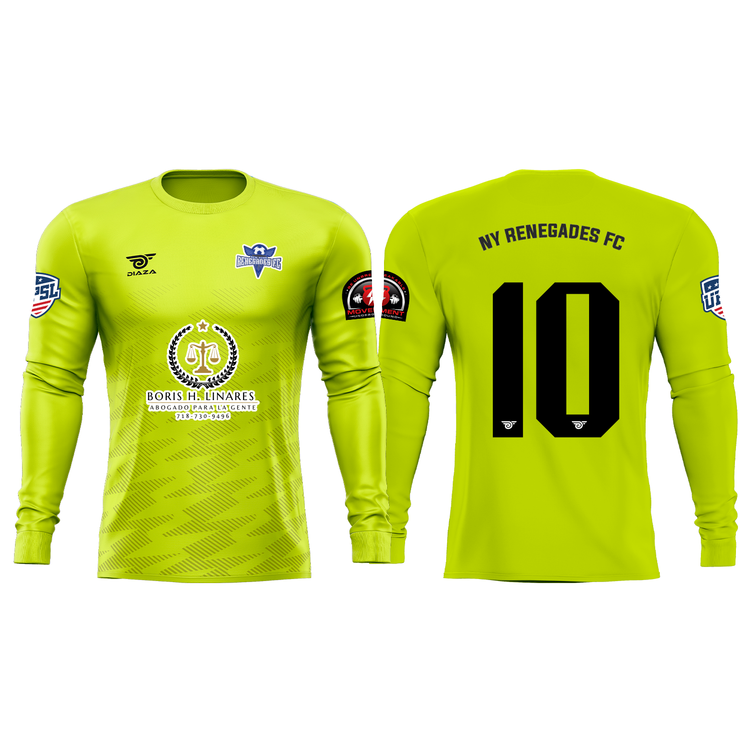 Renegades GK Home Uniform