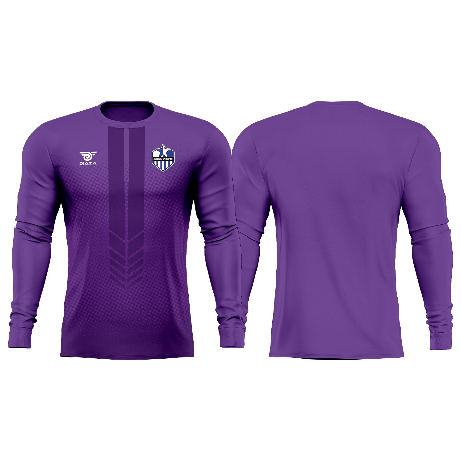 Asteras United FC goalkeeper jersey, purple