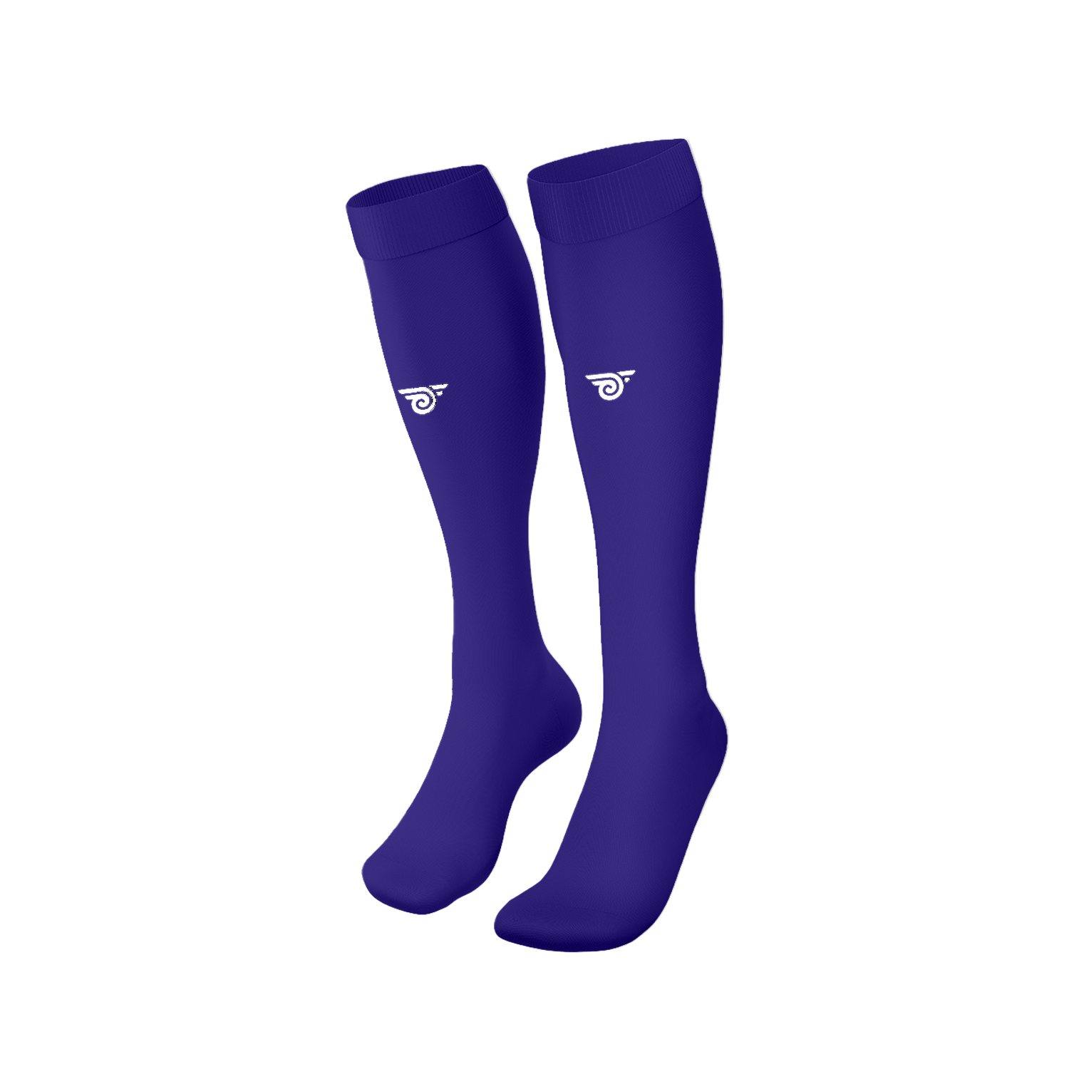Asteras United FC goalkeeper socks, purple