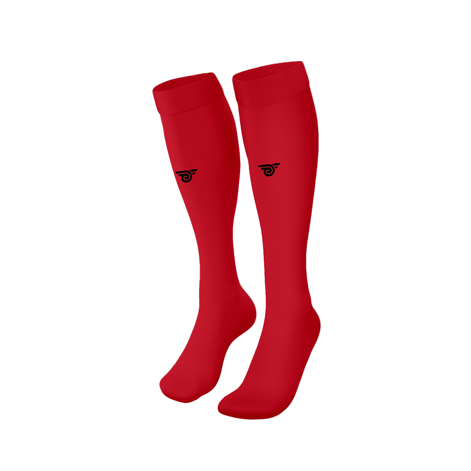 Asteras United FC goalkeeper socks, red