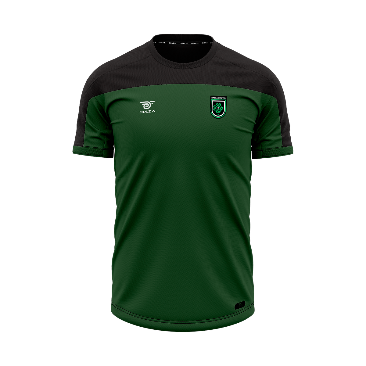 nassau united training jersey zone green