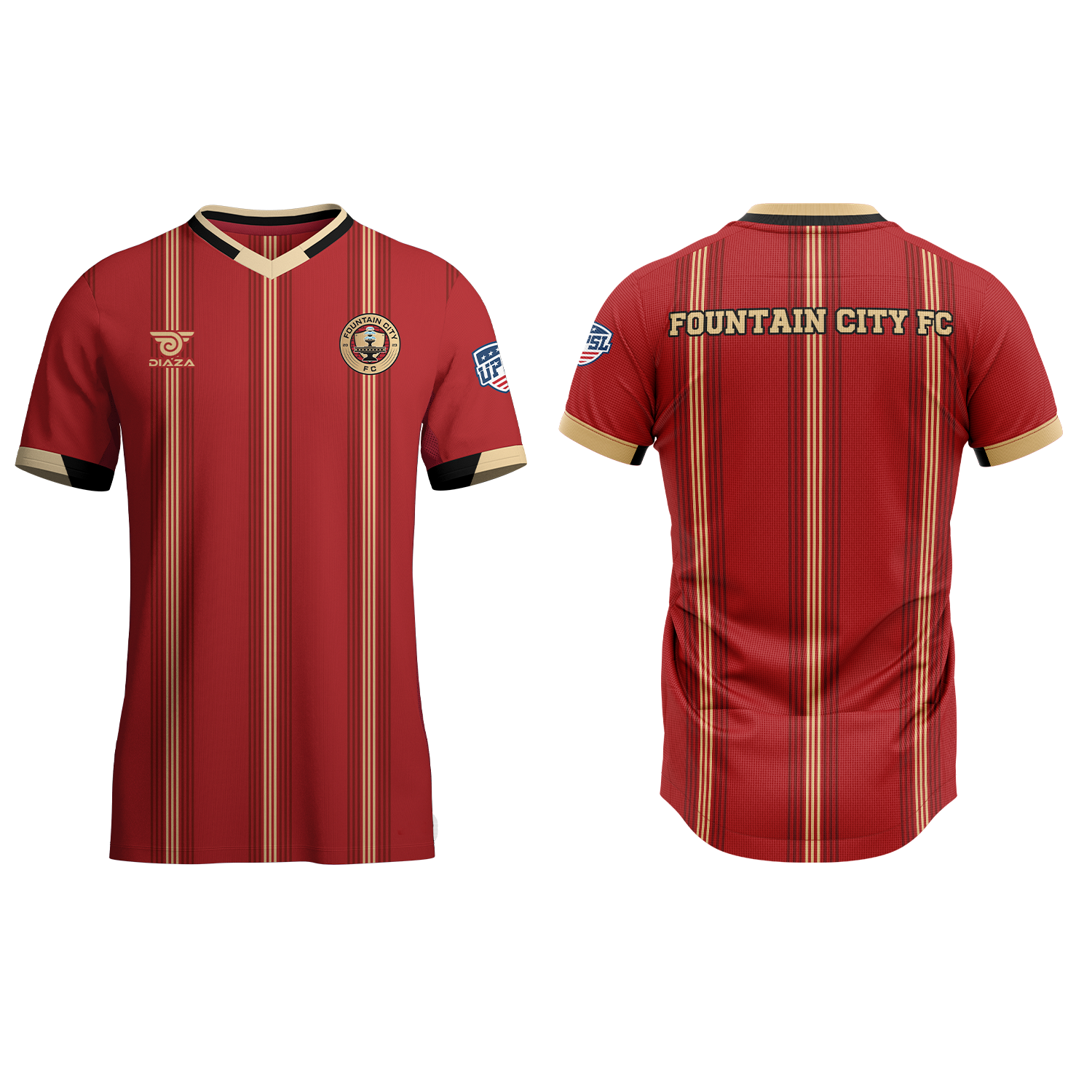 Fountain City Home Jersey - Diaza Football 