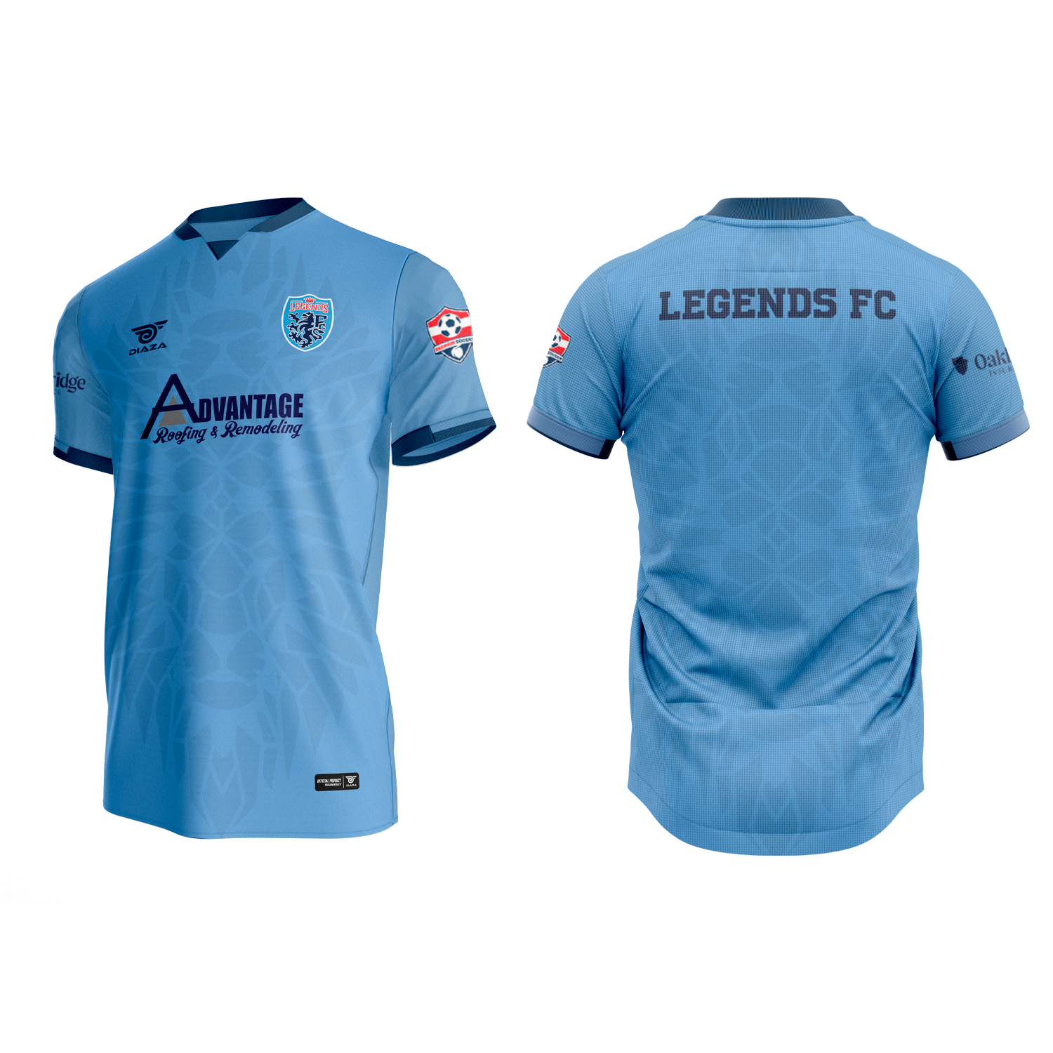 Legends FC Home Kit - Diaza Football 