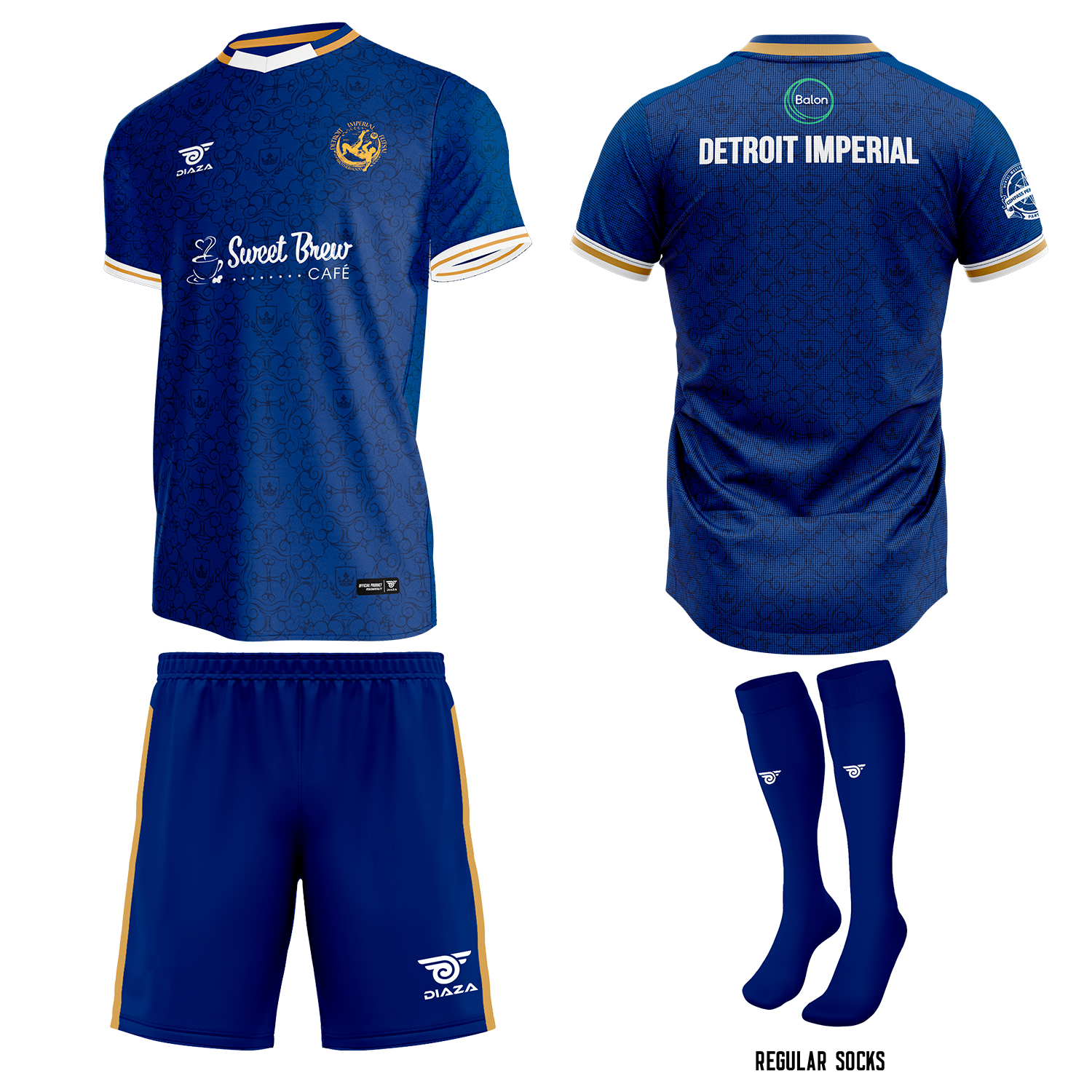 Detroit Imperial Futsal Men Home Kit