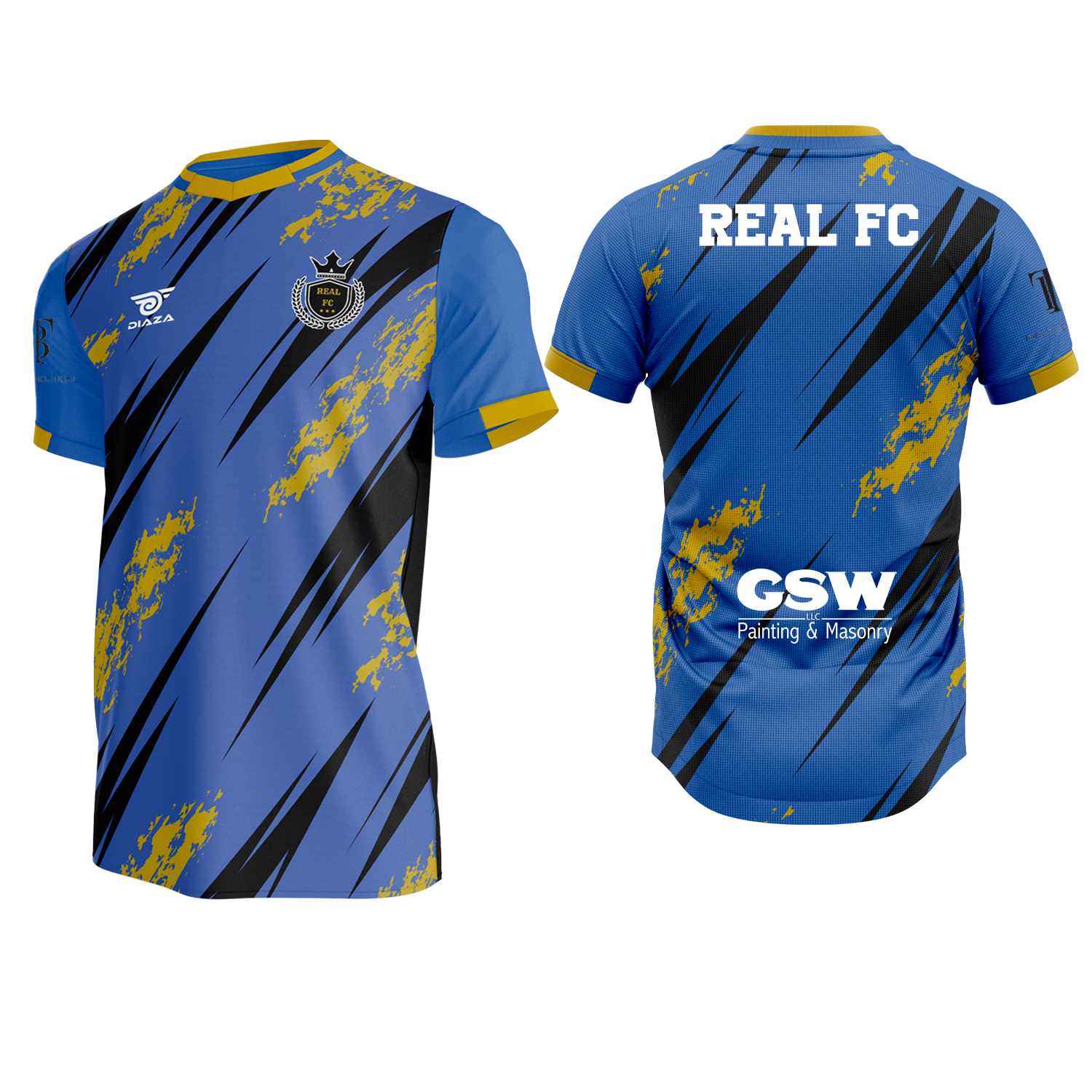 Real FC Home Kit - Diaza Football 
