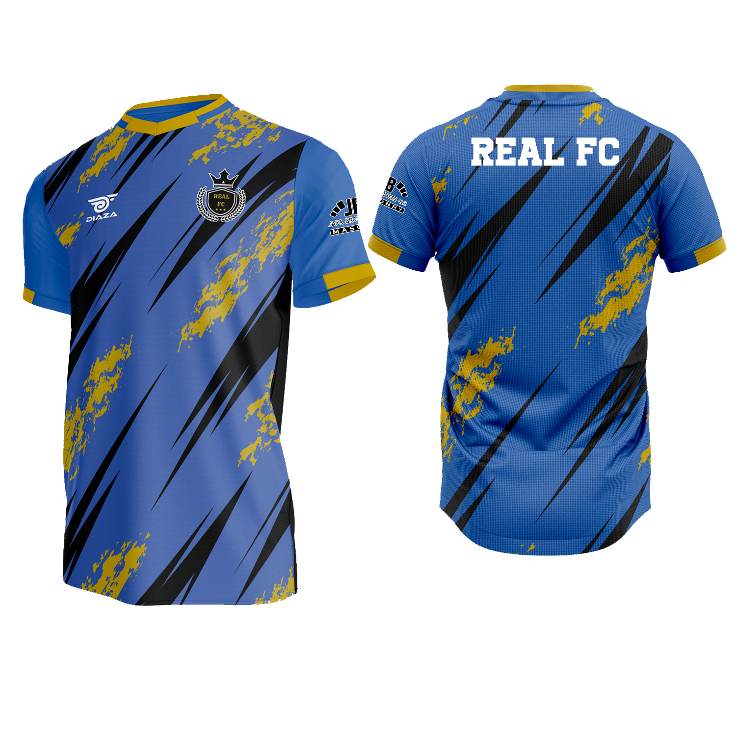 Real FC Home Kit - Diaza Football 