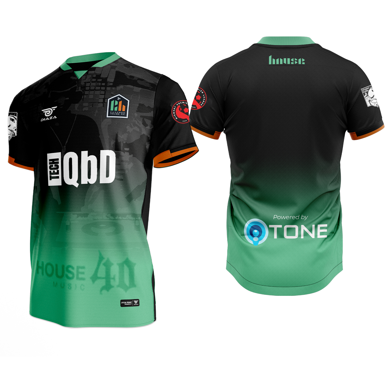CHICAGO HOUSE ULTIMATE HOME JERSEY - Diaza Football 