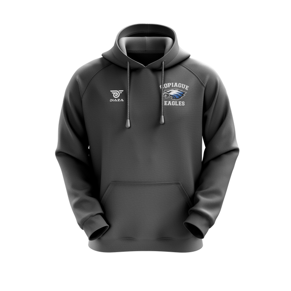 Copiague Eagles Cotton Hoodie Black - Diaza Football 