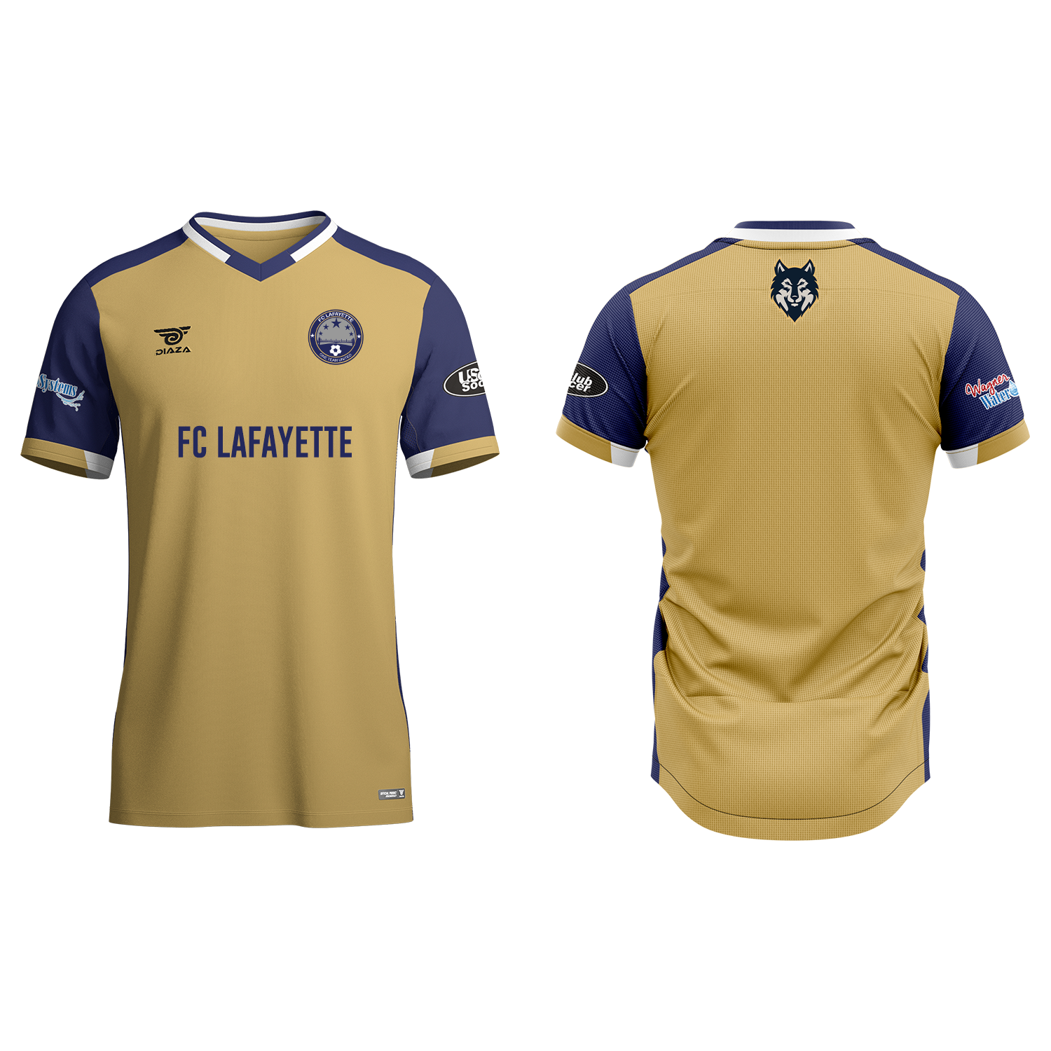 FC Lafayette Player And GK Jerseys