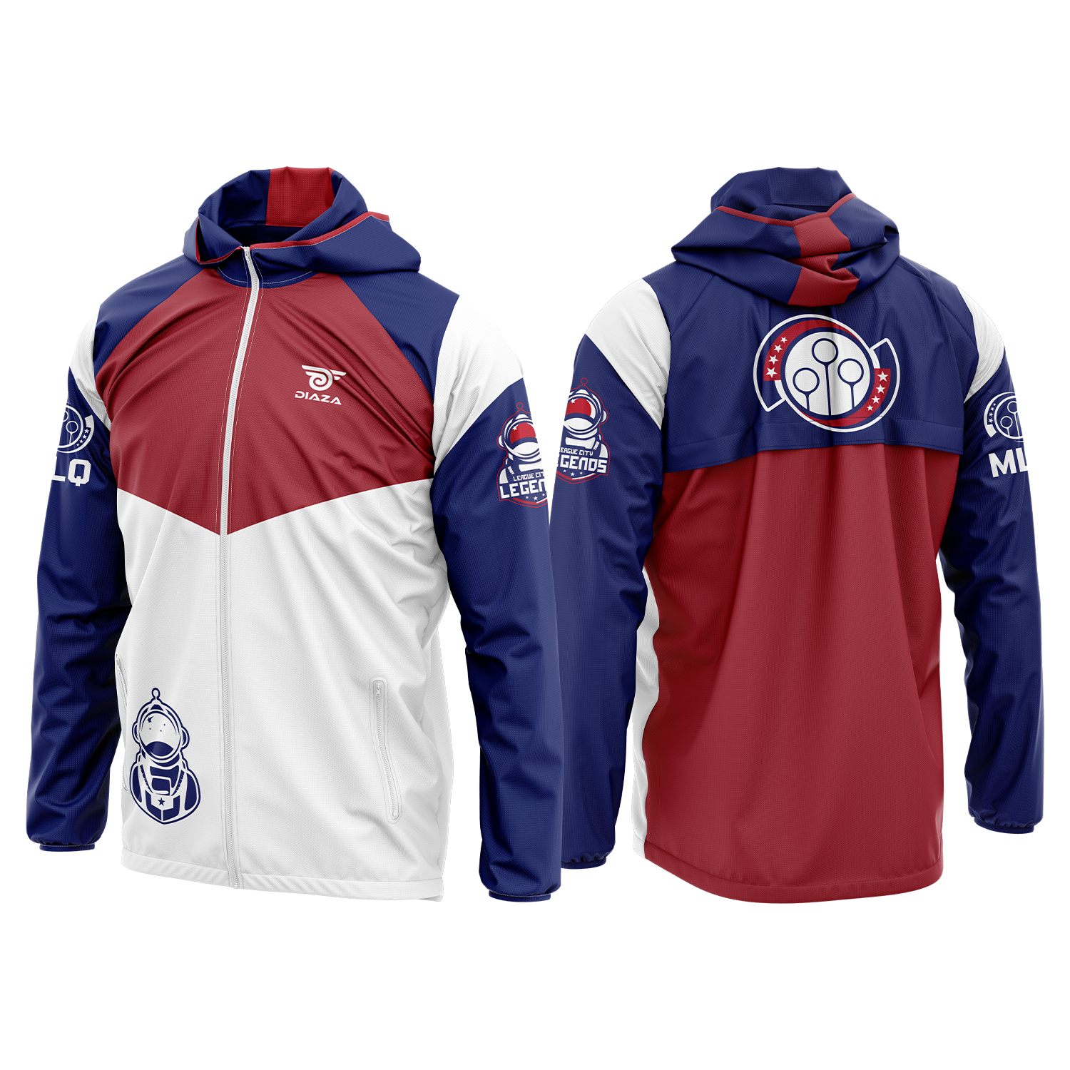 League City Legends Wind runner - Diaza Football 