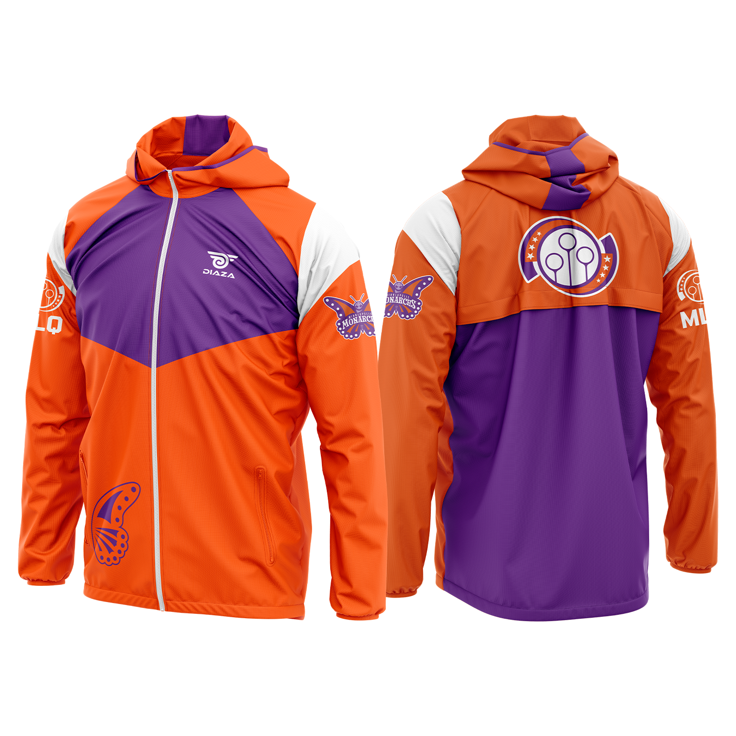 Minneapolis Monarchs Wind runner - Diaza Football 