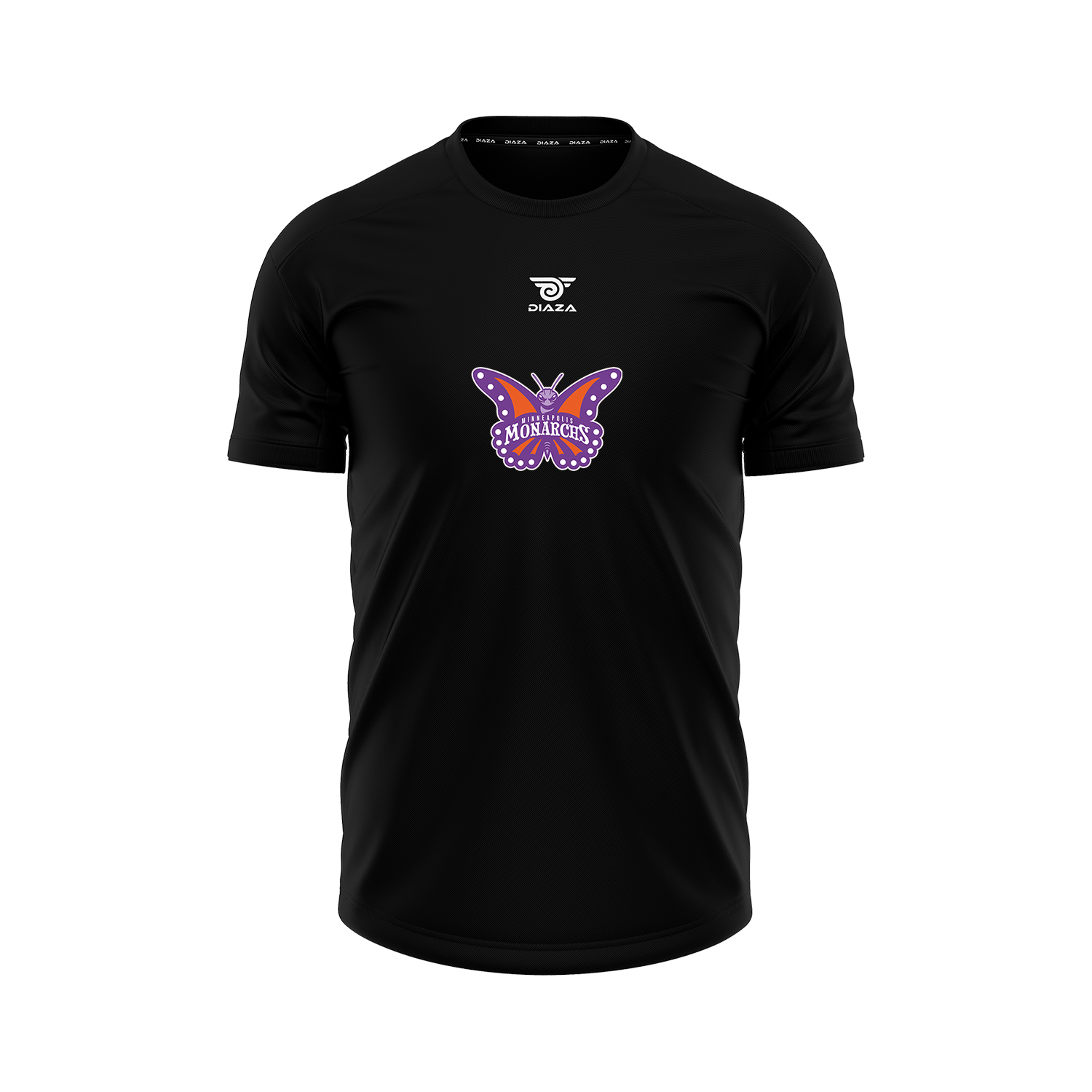 Minneapolis Monarchs FAN T-SHIRT (BLACK) - Diaza Football 