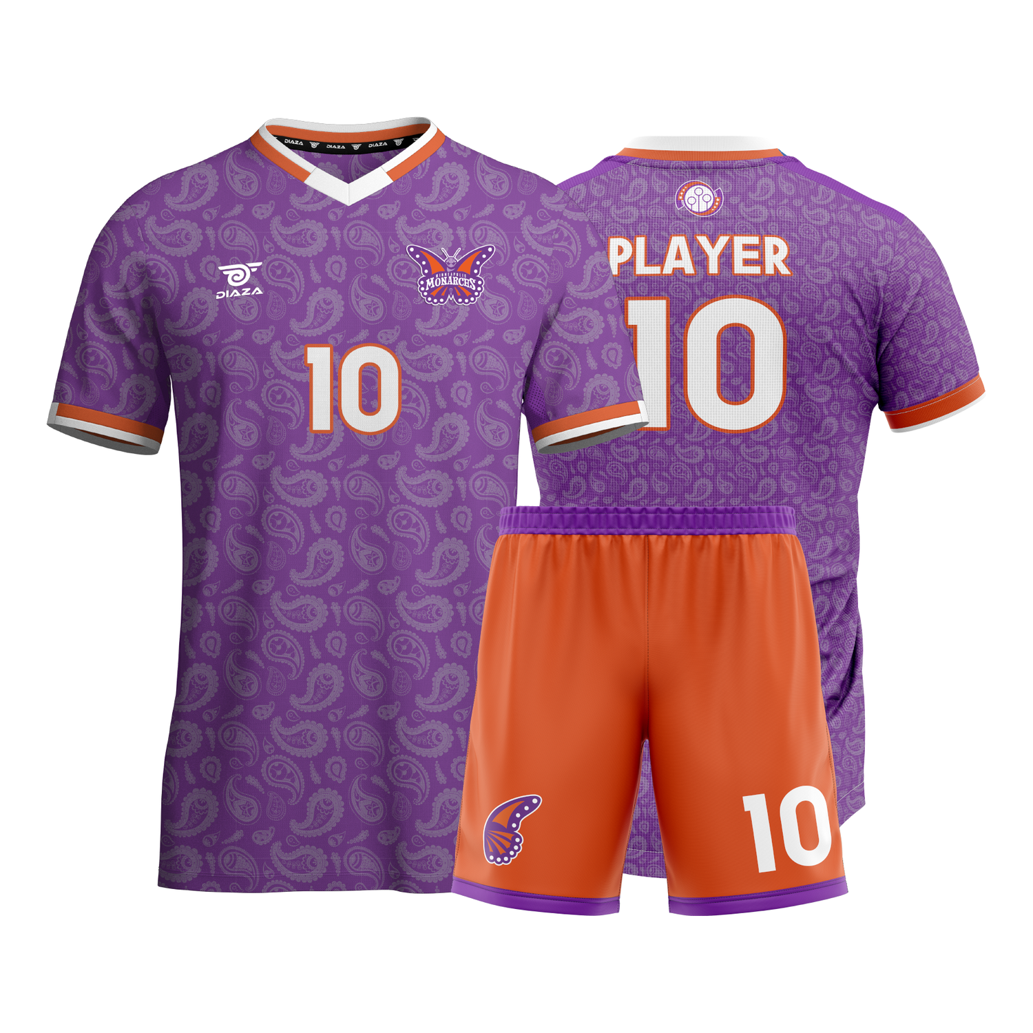Minneapolis Monarchs KIT (AWAY) - Diaza Football 