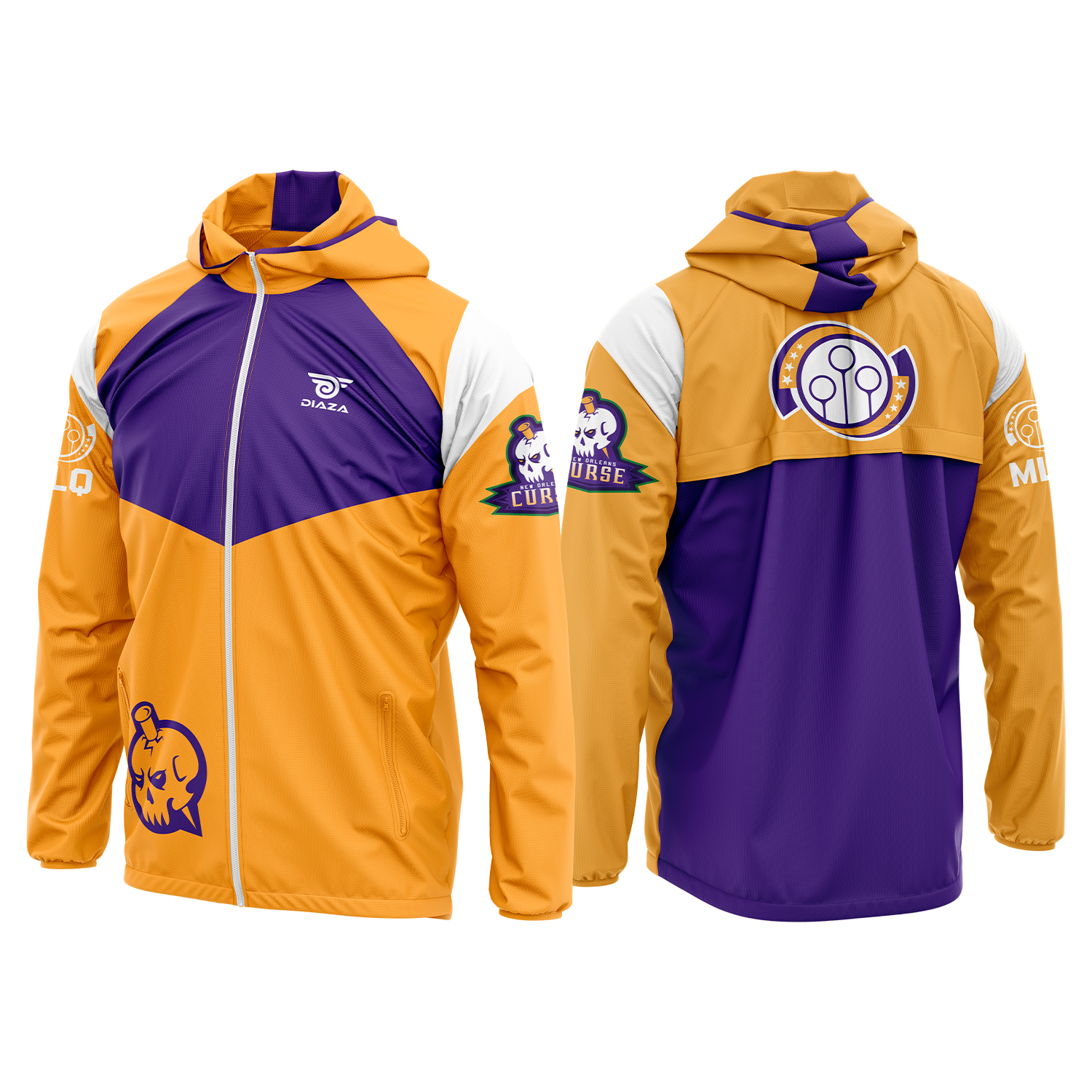 New Orleans Curse Wind runner - Diaza Football 