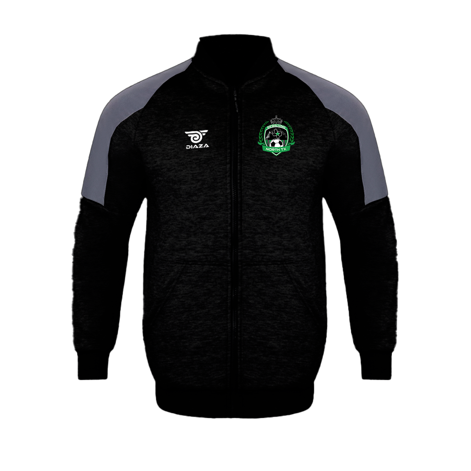 Sporting North Texas Vintage Jacket Black - Diaza Football 