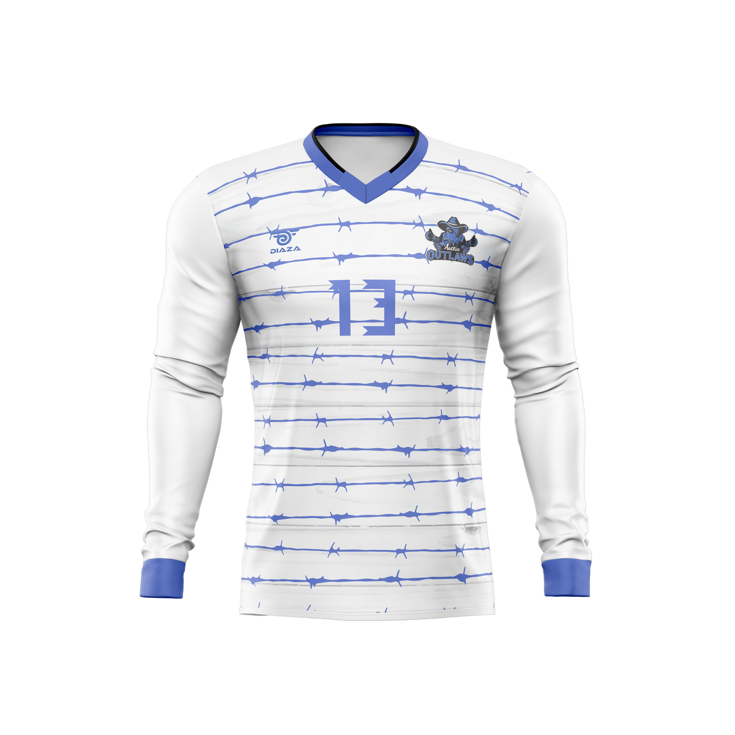 Auston Outlaws Long Sleeve - Diaza Football 