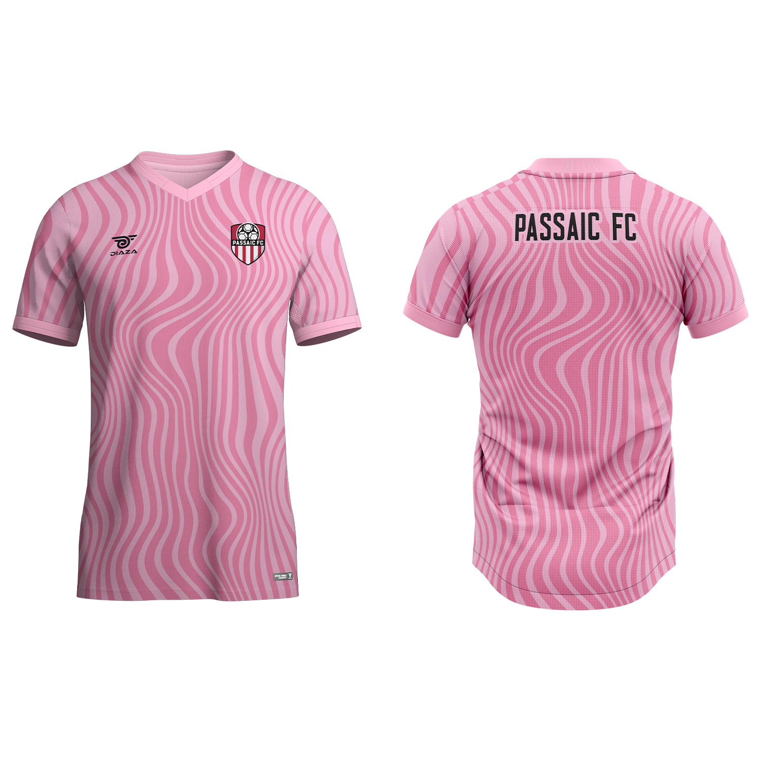 Passaic FC GK Home Pink Jersey - Diaza Football 