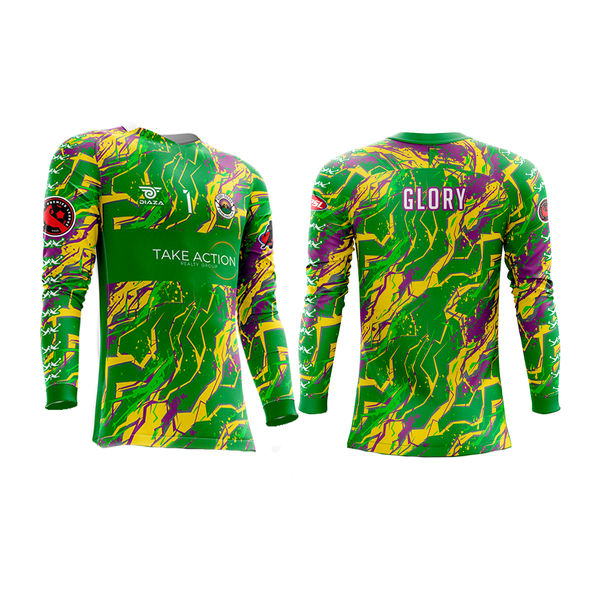 Glory Authentic GK Green Long Sleeve Jersey - Diaza Football 