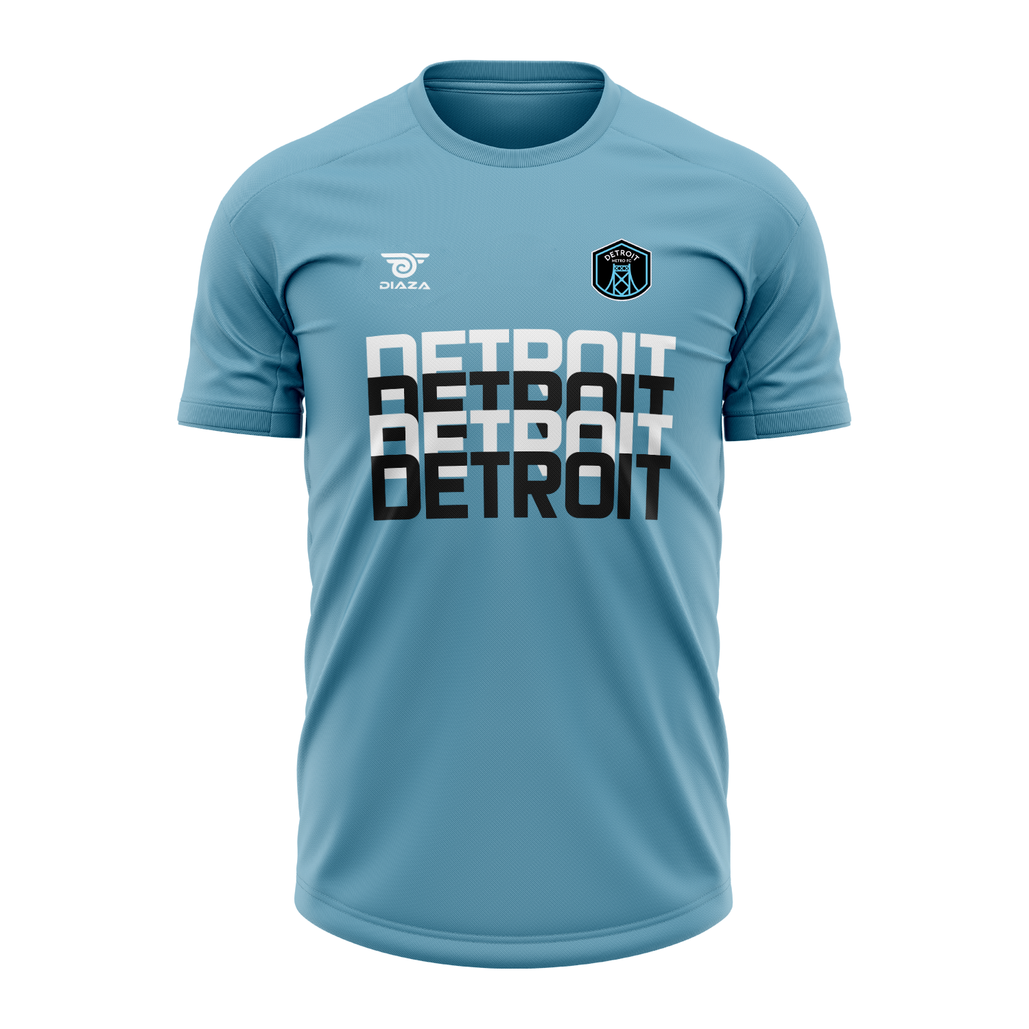 Detroit Metro FC Blue Jersey - Diaza Football 