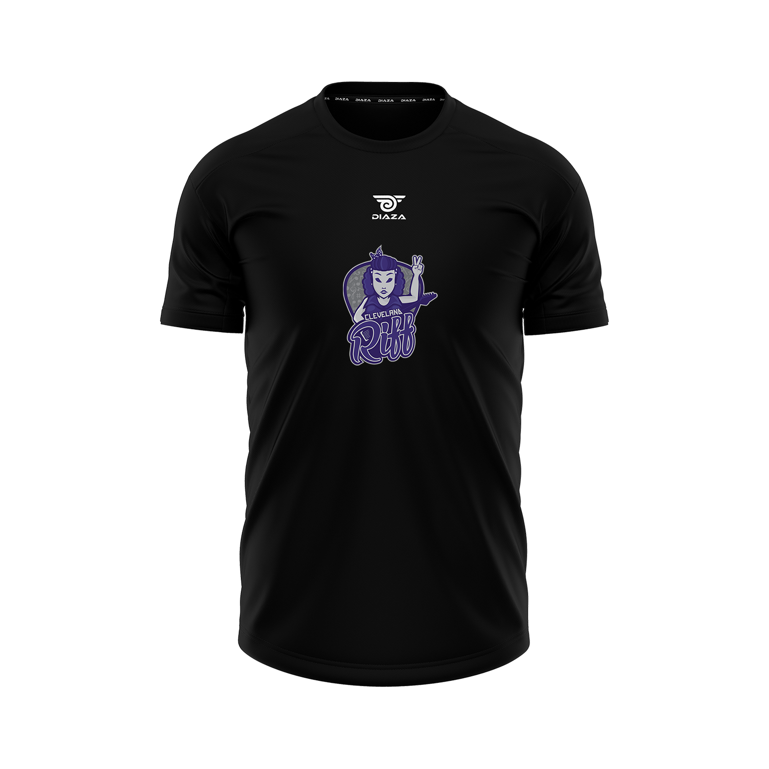 Cleveland FAN T-SHIRT (BLACK) - Diaza Football 