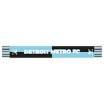 Detroit Metro FC Black And Blue Scarf - Diaza Football 