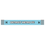 Detroit Metro FC Blue Scarf - Diaza Football 