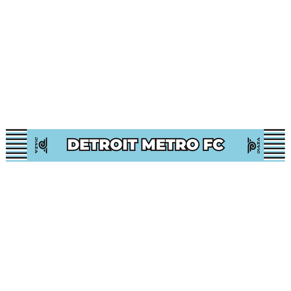 Detroit Metro FC Blue Scarf - Diaza Football 