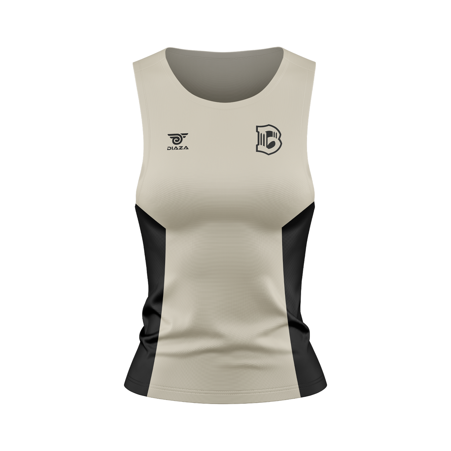 Brooklyn FC Women Brown Sleeveless Jersey - Diaza Football 