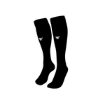 nassau united regular socks black